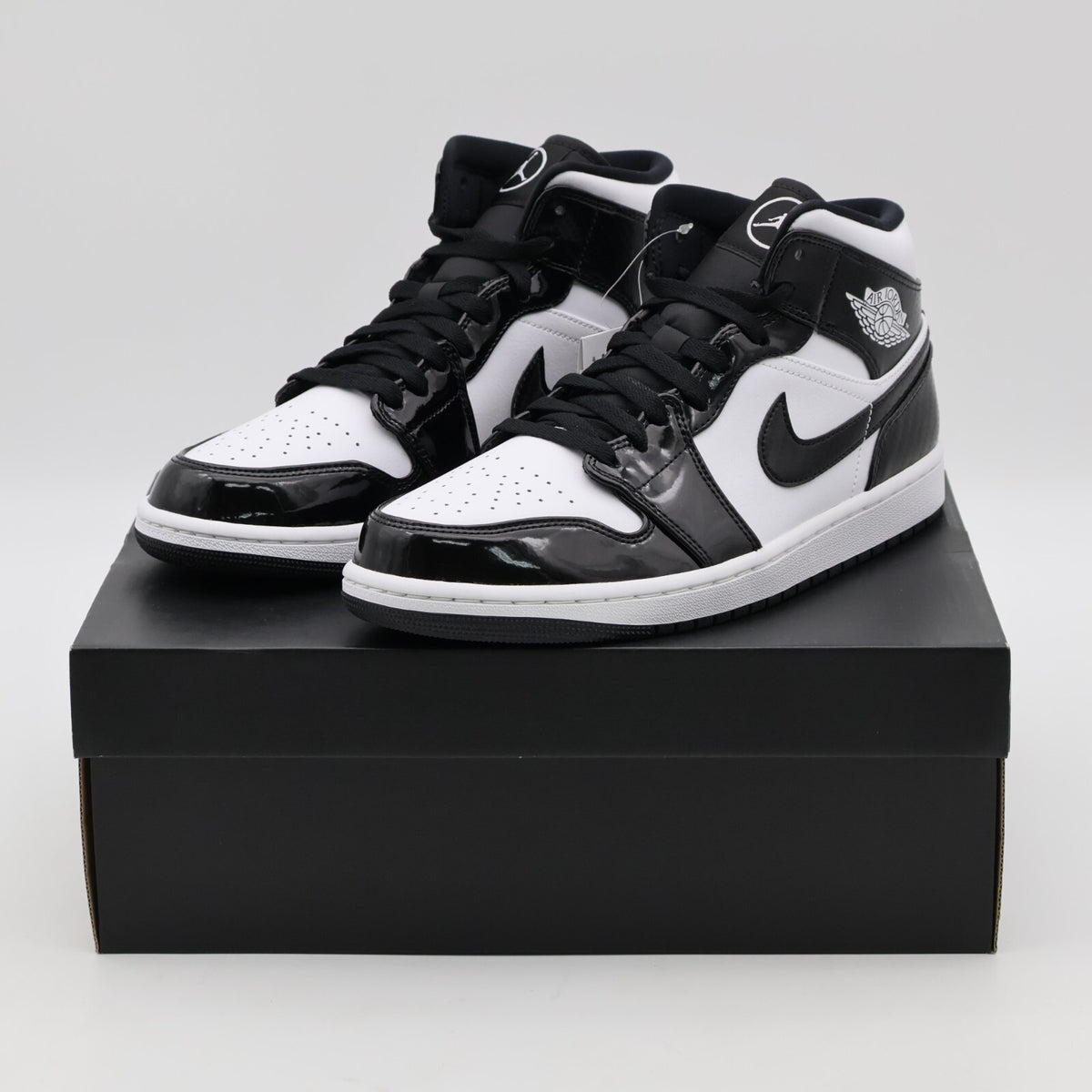 DD1649-001 Nike Air Jordan 1 Mid SE All-Star Carbon Fiber Black White Panda