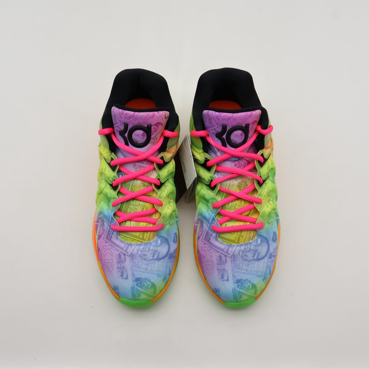 HF1810-700 / HF1811-700 Nike KD 17 Barely Volt Hyper Pink Total Orange (Men's)