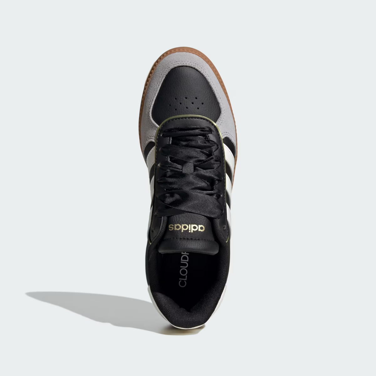 JQ8255 adidas Breaknet Sleek Core Black Core White Gum (Women's)