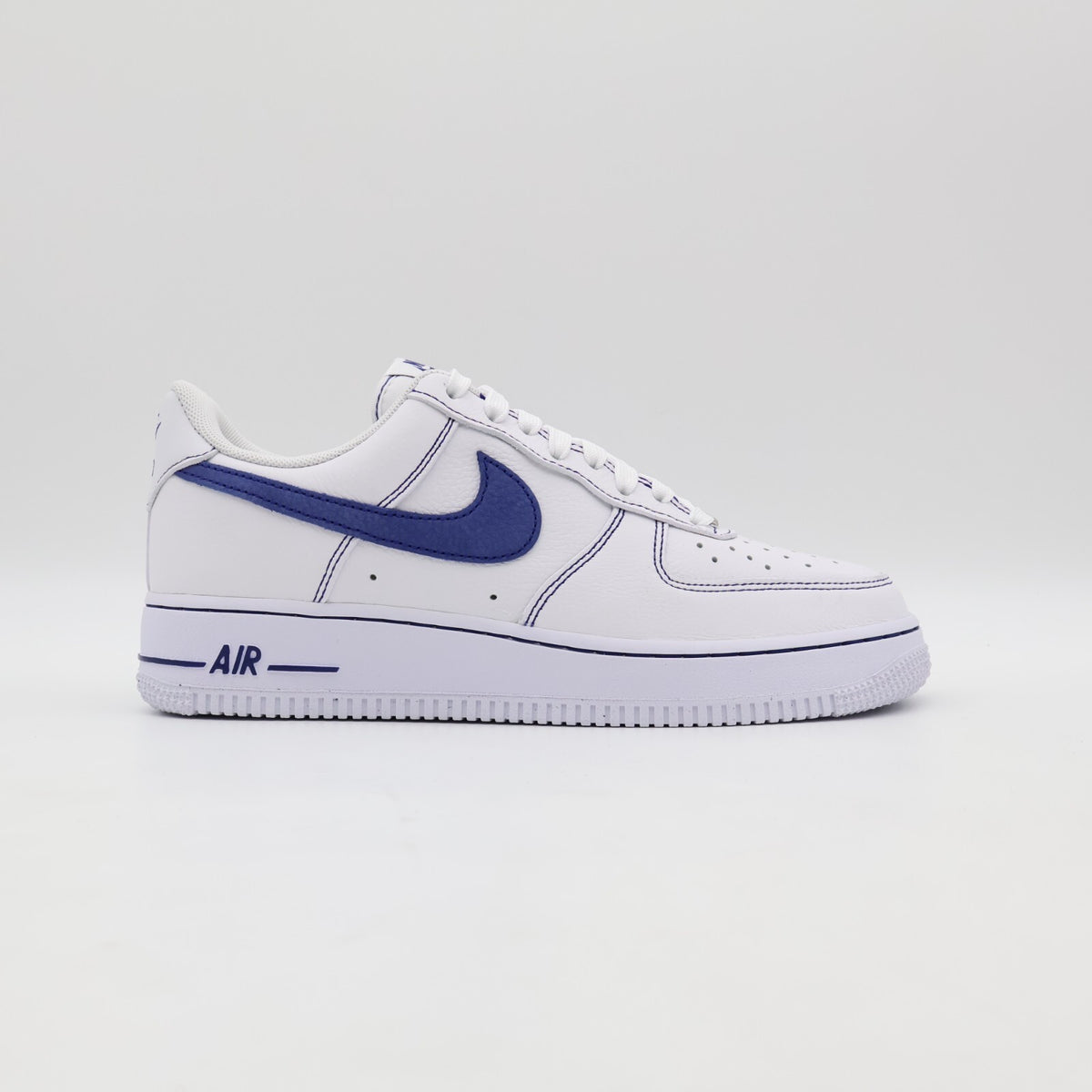 HQ2037-100 Nike Air Force 1 Low Blue Stitch (Men's)