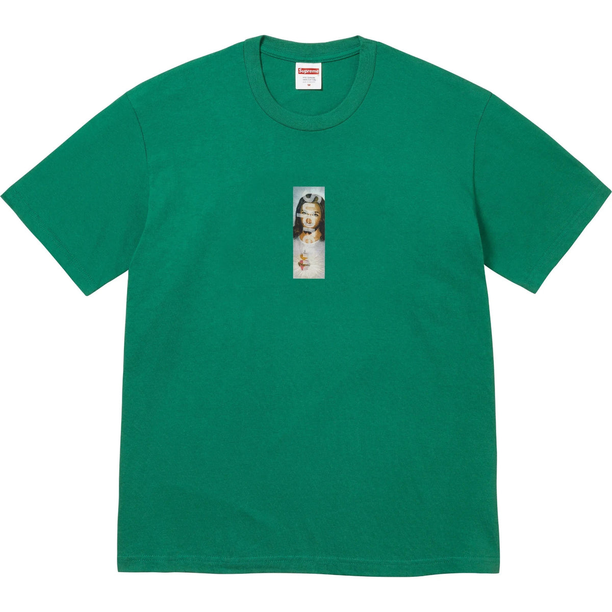 Supreme Prayer Card Box Logo Tee Light Pine