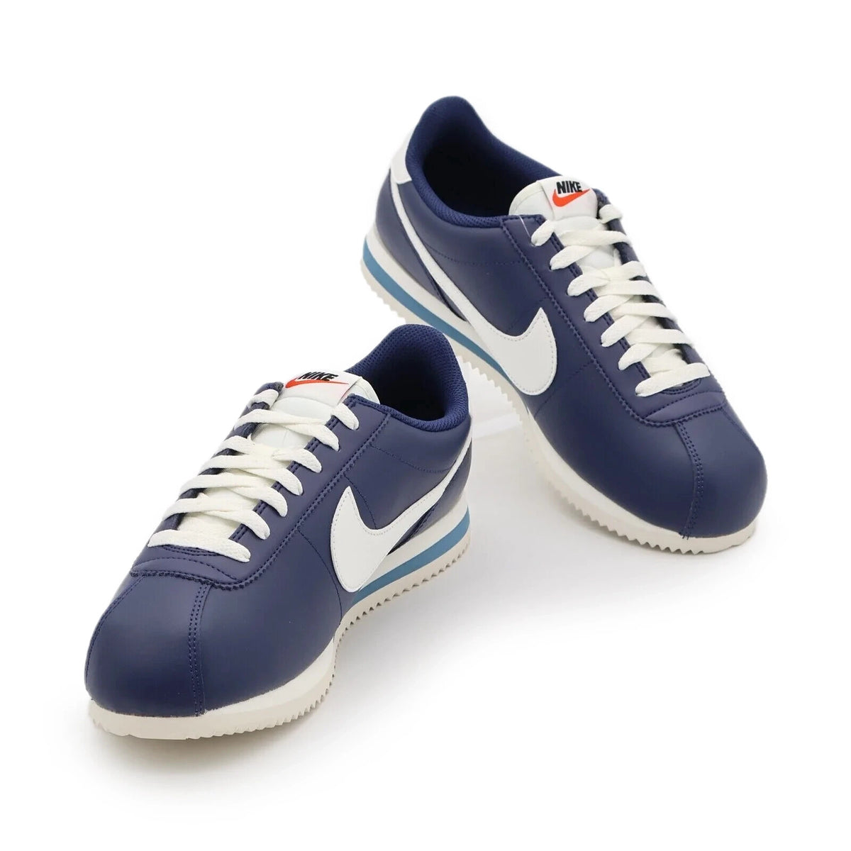DM4044-400 Nike Cortez Midnight Navy Sail Noise Aqua Blue White (Men's)