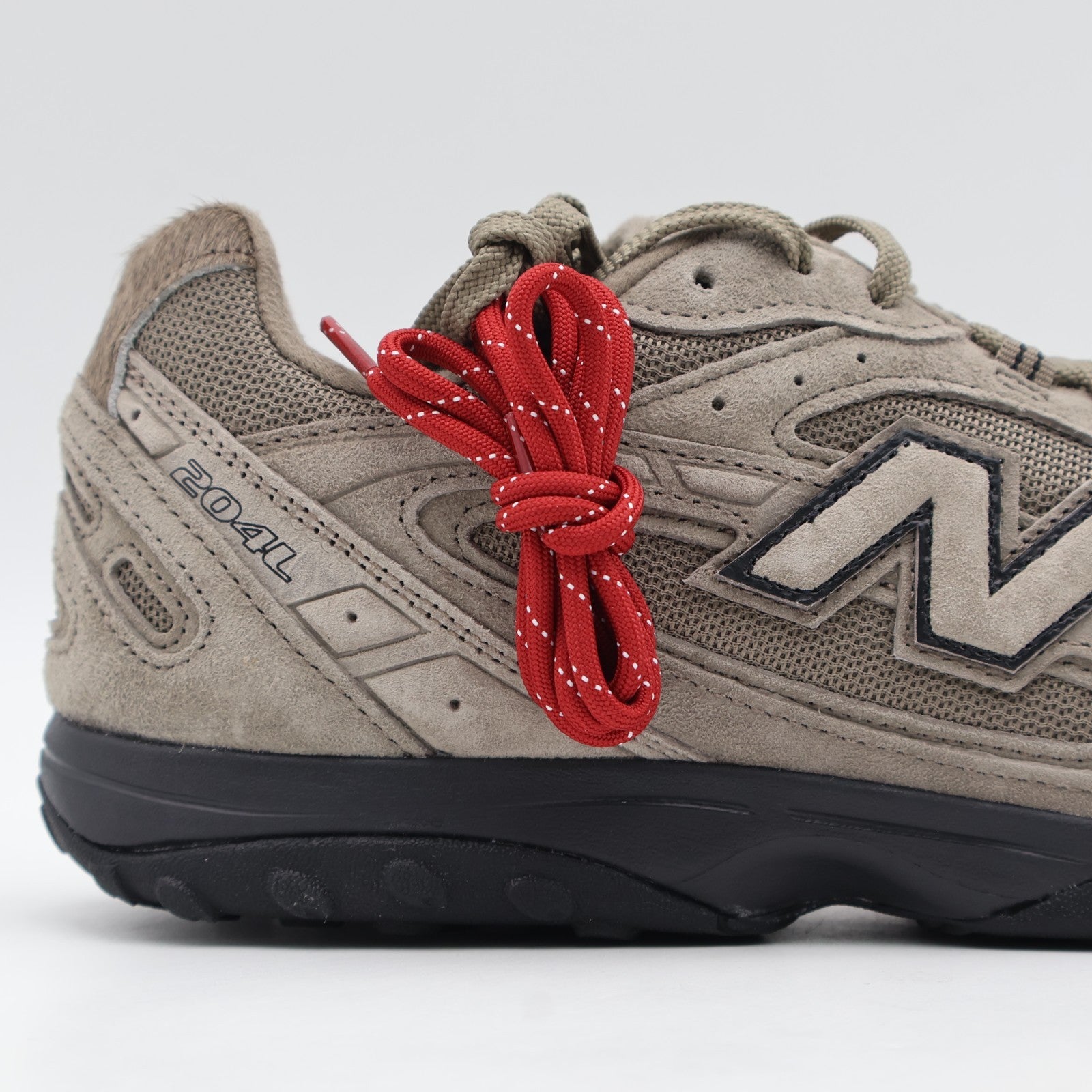 U204L3K9 New Balance 204L Lunar New Year Thunder Brown Black Shadow Red (Men's)