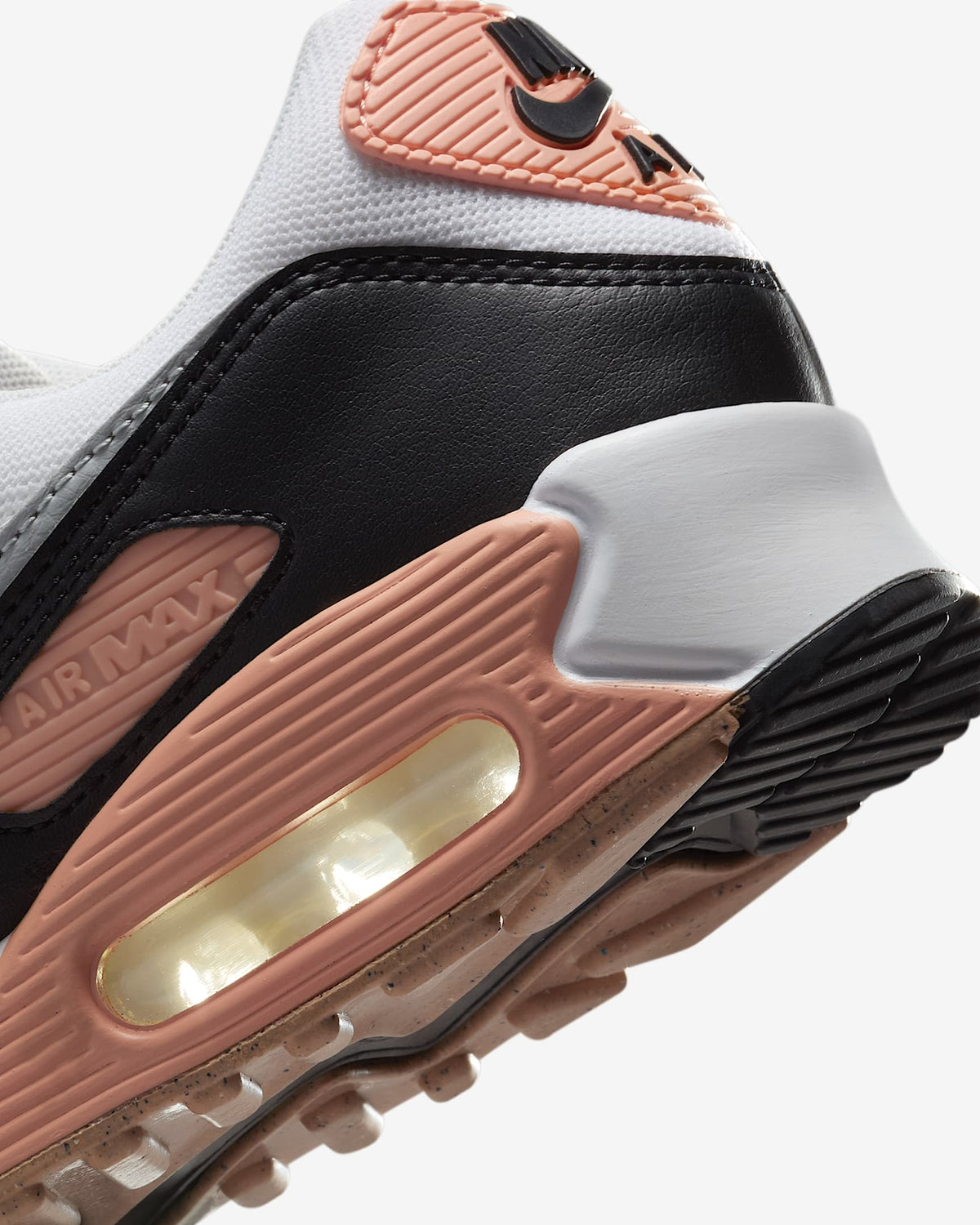 DH8010-109 Nike Air Max 90 White Black Photon Dust Wolf Grey (Women's)