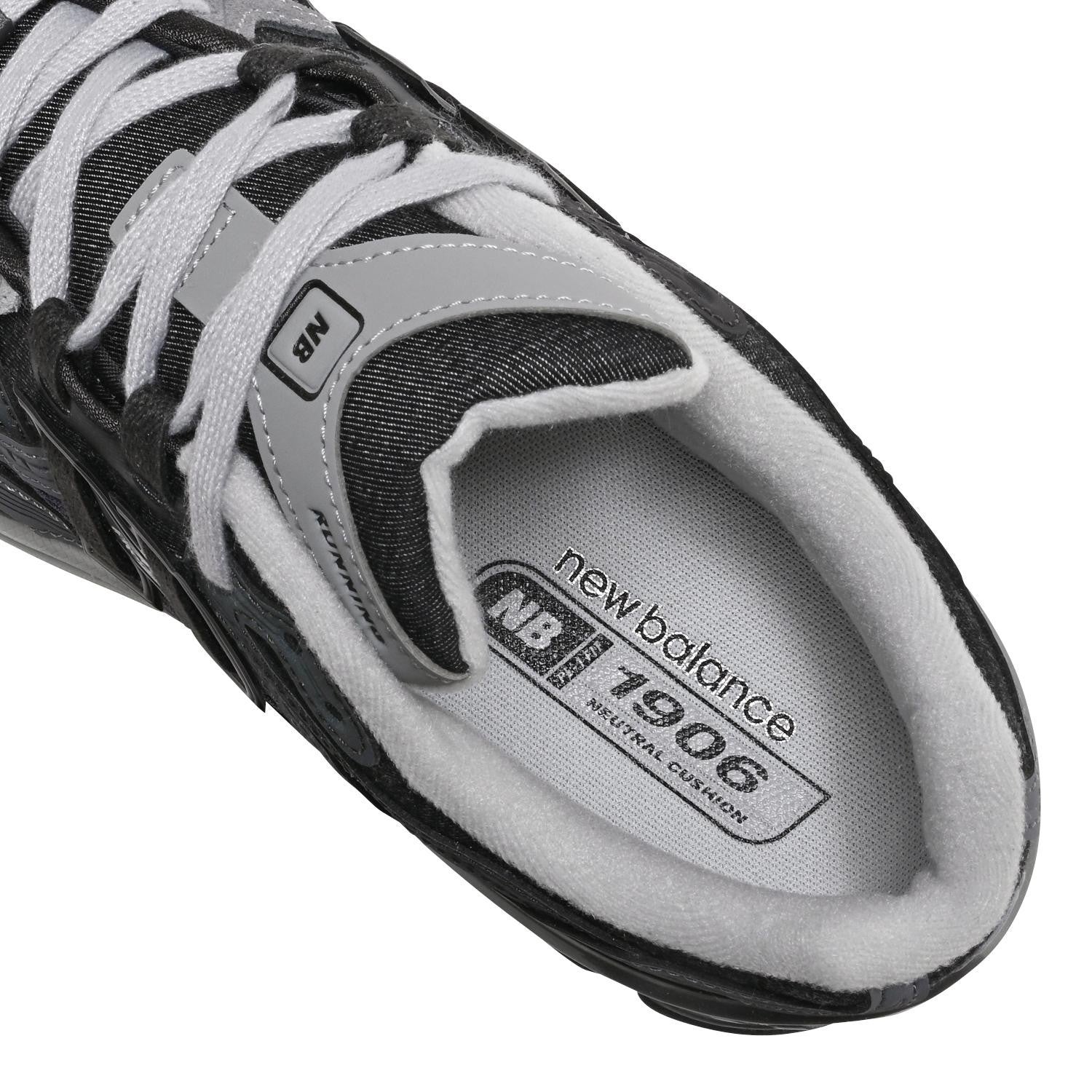 U19064J0 New Balance 1906 Black/Gray (Men's)