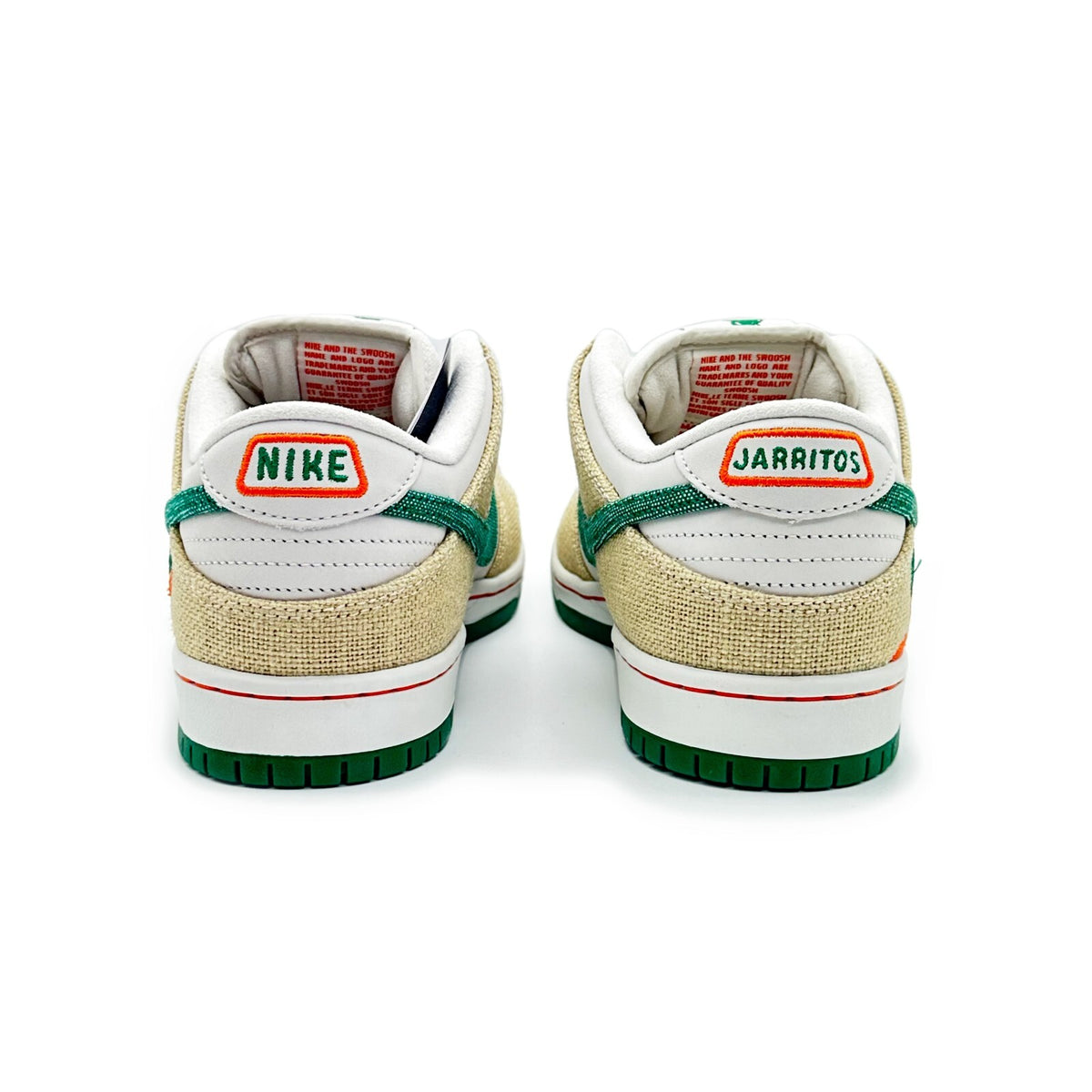 FD0860-001 Jarritos Ã Nike SB Dunk Low Phamtom Safety Orange-Malachite