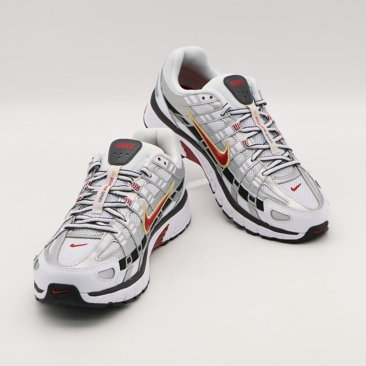 BV1021-101 Nike P-6000 White Varsity Red (Women's)