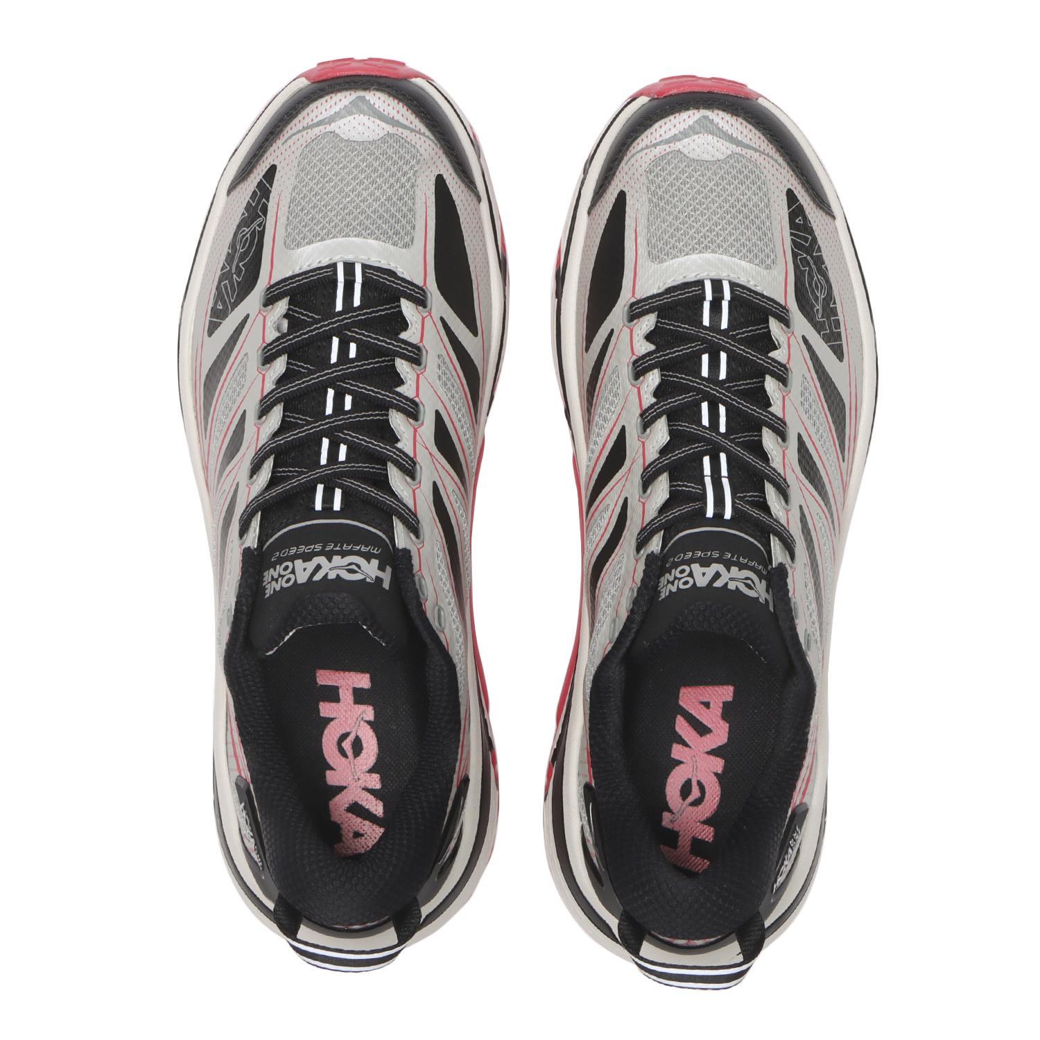 1126851-GTCG Hoka Mafate Speed 2 Grey Red (Men's)