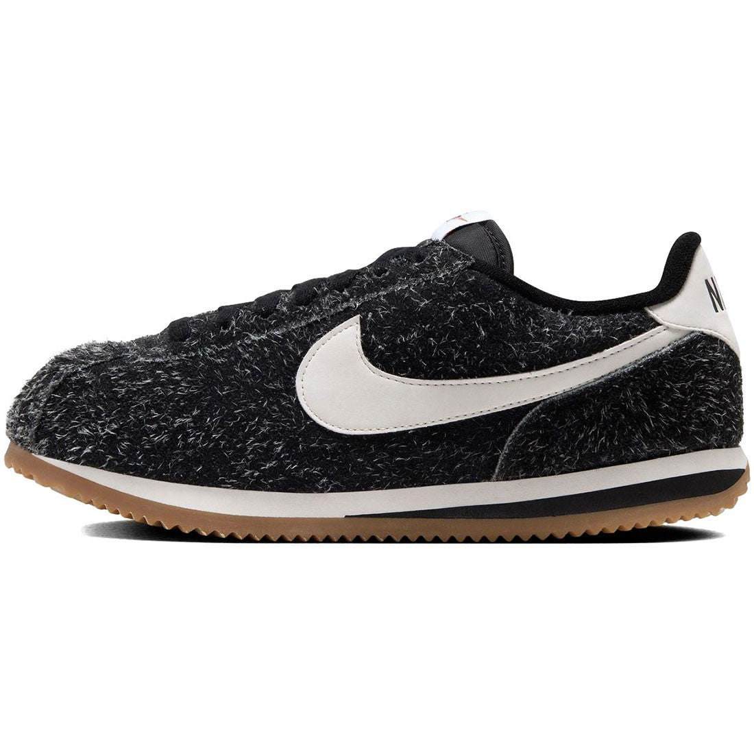 IQ0025-002  Nike Cortez Suede "Black/Sail" (Women's)
