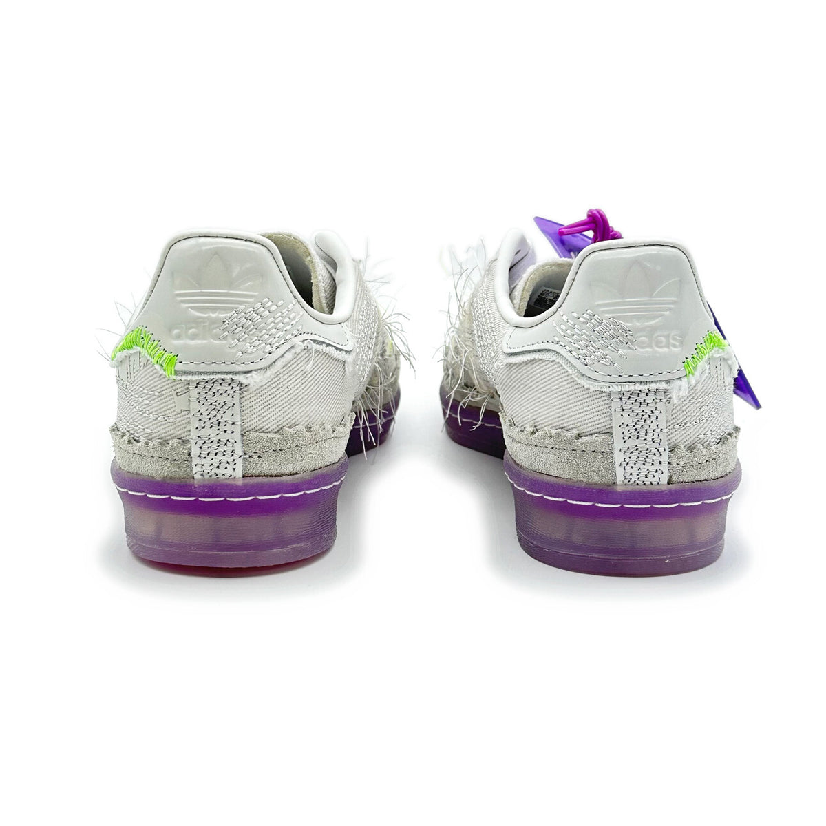 ID6805 Youth of Paris adidas Originals Campus Crystal White Purple (Men's)