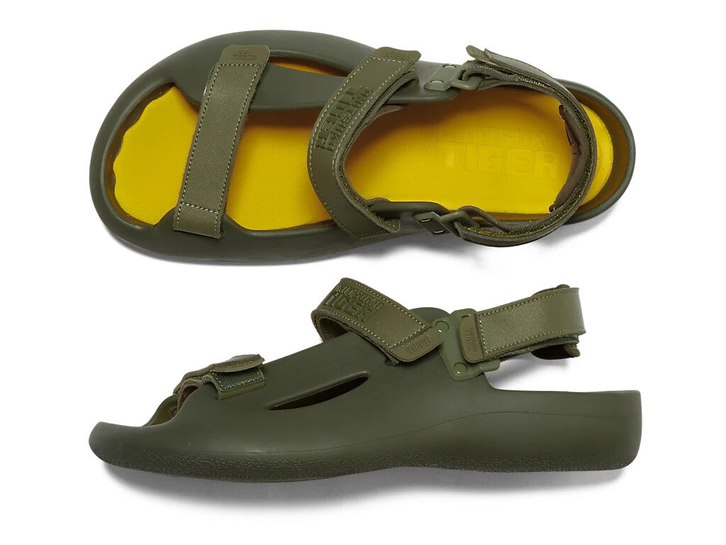 1183C368-300 ONITSUKA TIGER TIGER ERGONIO STRAP MANTLE GREEN MANTLE GREEN(Men's)