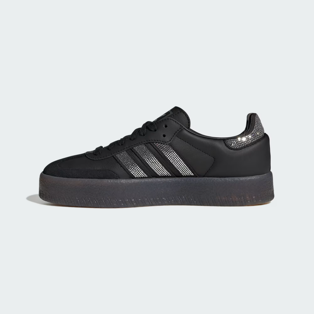 IH4045 adidas Sambae Core Black Silver Metallic Gum (Women's)