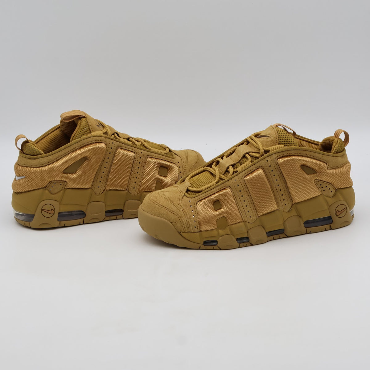 IM6649-700 Nike Air More Uptempo Low Wheat Flax (Men's)