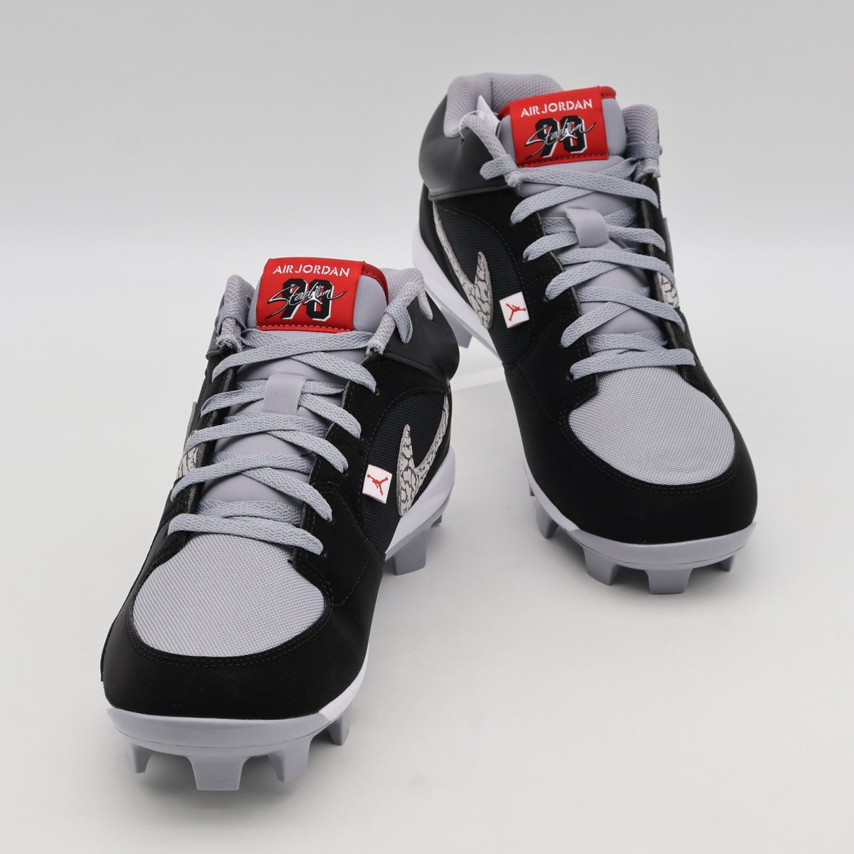 HQ0211-060 Nike Jordan Stadium 90 LOW MCS Black Cement Grey White Fire (Men's)