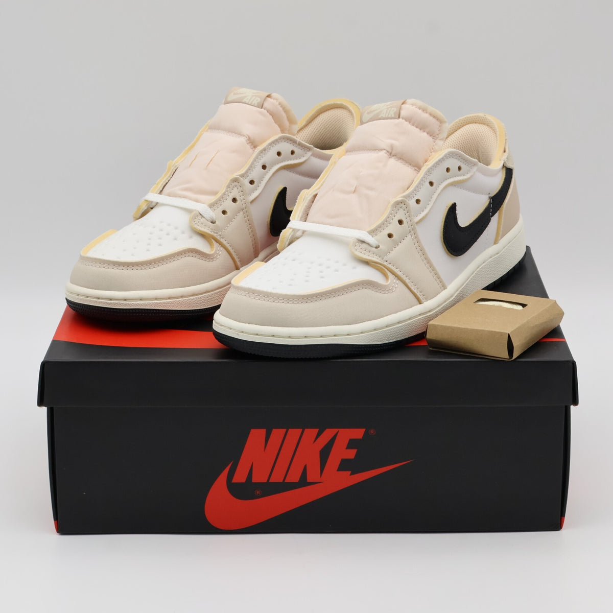 DV0982-100 Nike Air Jordan 1 Low OG EX Coconut Milk Sail White (Men's)