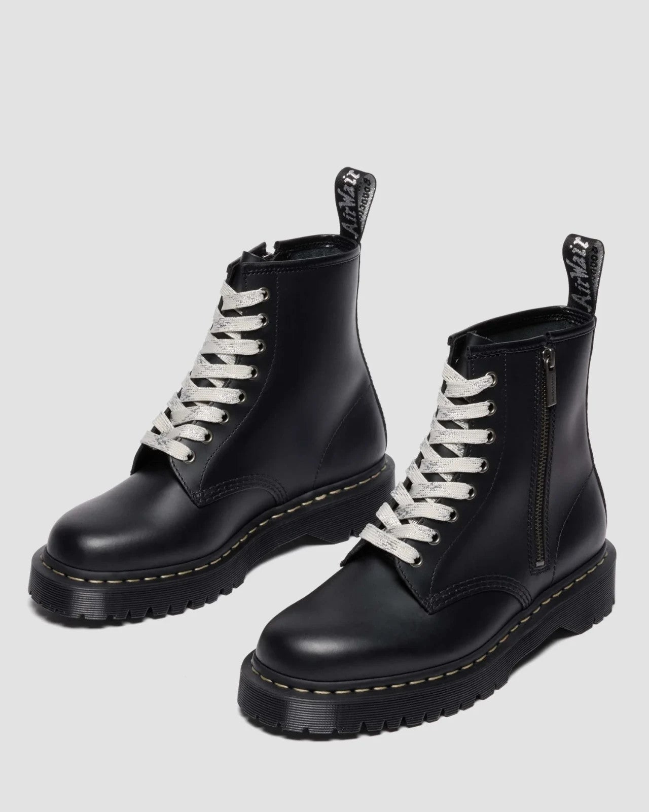 42939001 Dr.Martens 1461 Zip Grey Stitch Bex 8 Hole Boots (Japan Exclusive) (Men