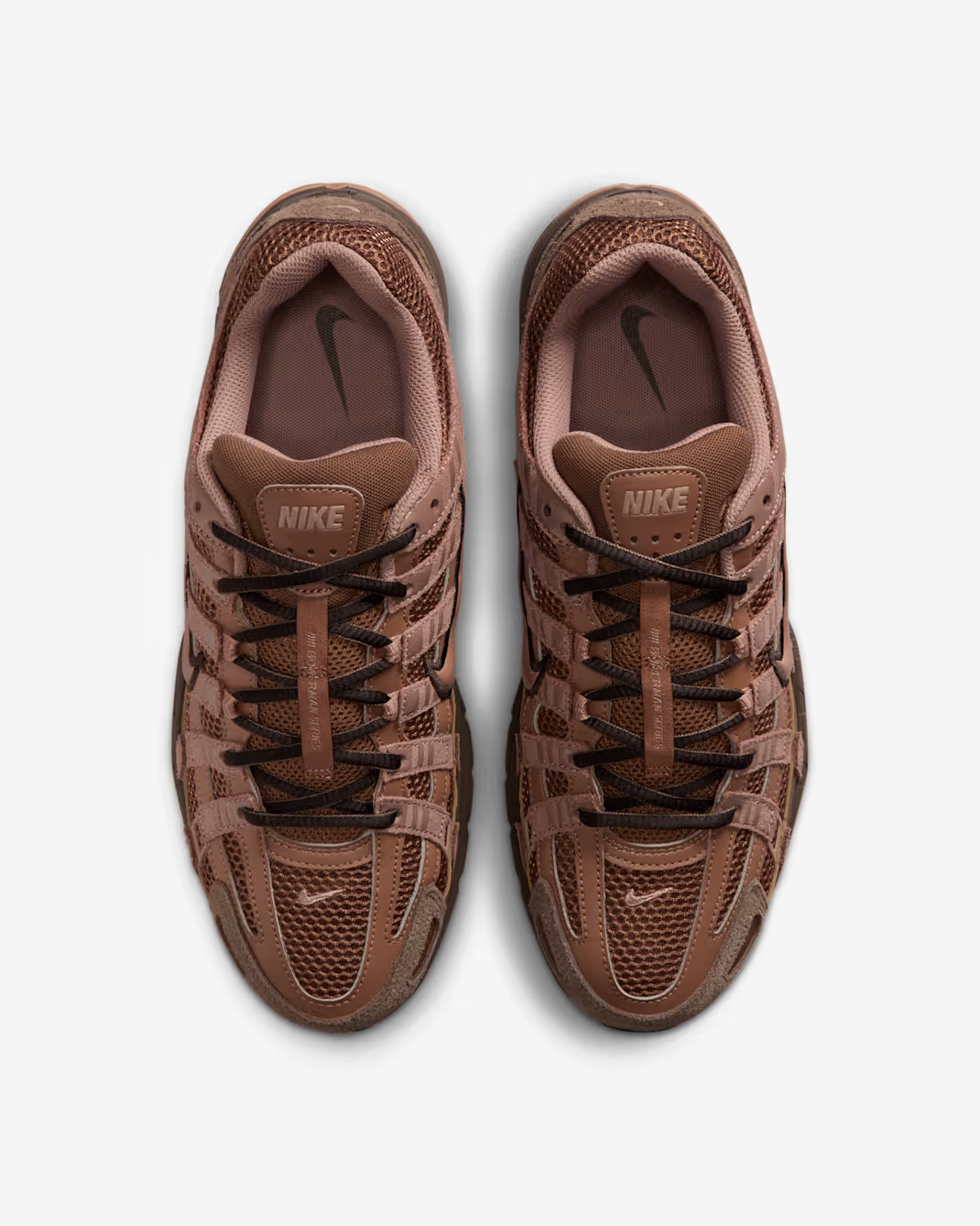 HF0015-205 Nike P-6000 Suede Cacao Wow Baroque Brown (Men's)
