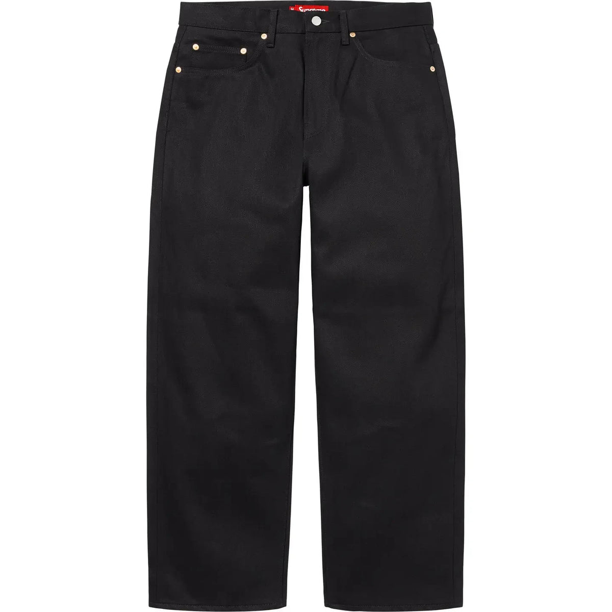 Supreme Rigid Baggy Selvedge Jean Rigid Black (25SS)
