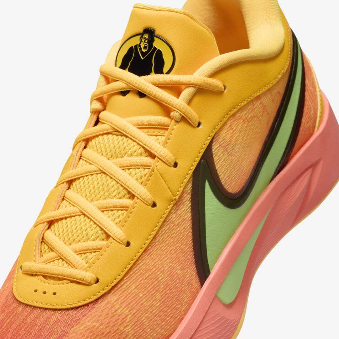 FJ7807-601 Nike Giannis Freak 6 Light Wild Mango Black Laser Orange (Men's)