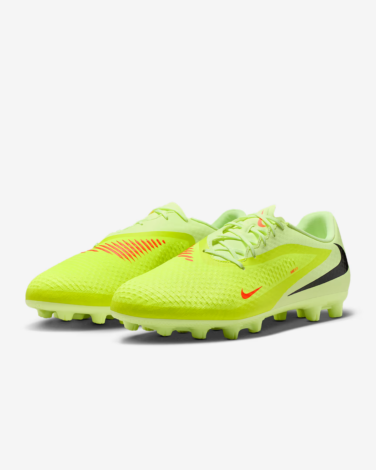 HQ2318-800 Nike Phantom 6 Low Academy HG Hyper Crimson Limelight Black (Men's)