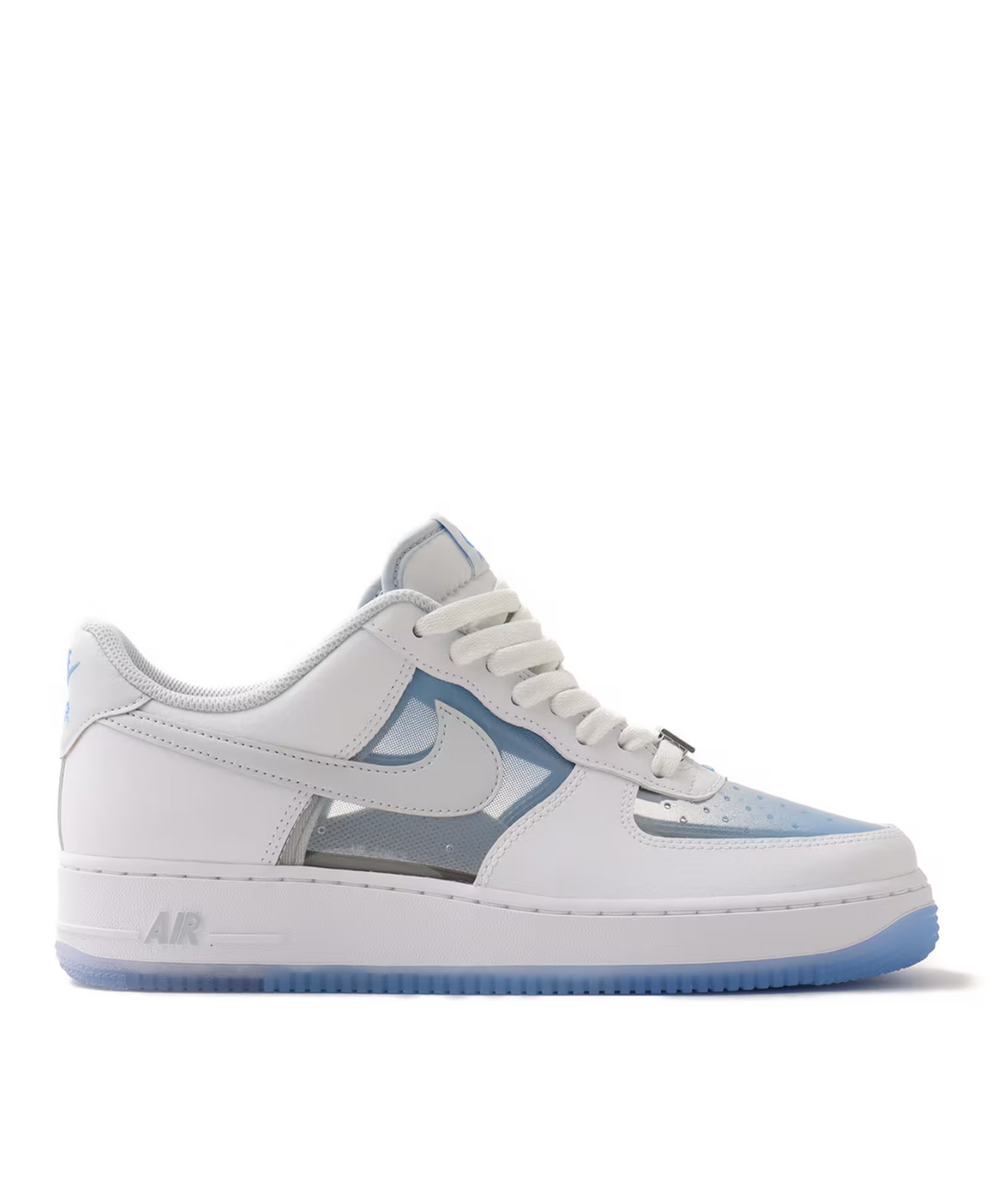 IB5724-100 Nike Air Force 1 Low White and University Blue (Men's)