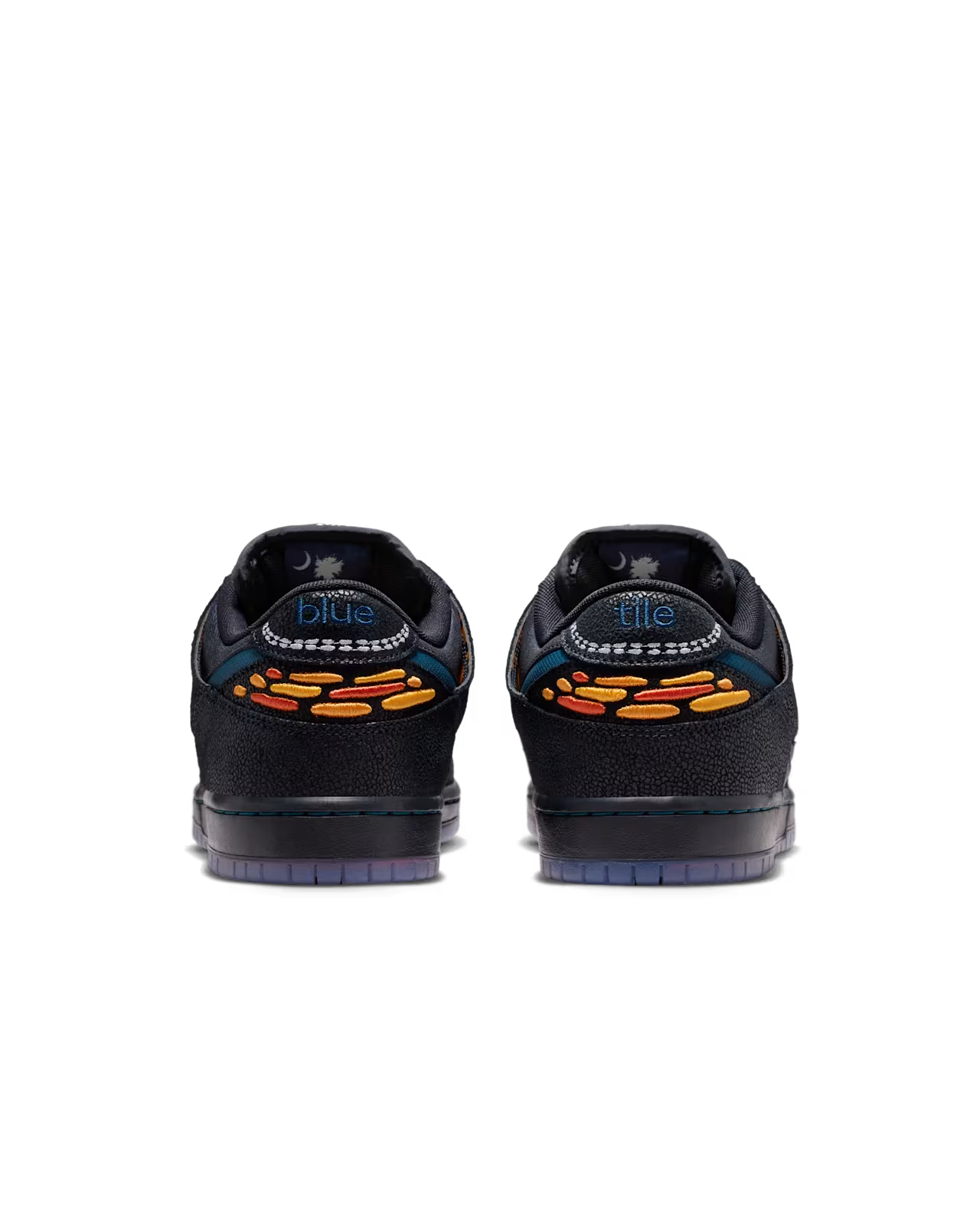 IQ1323-001 Bluetile Skateboards Ã Nike SB Dunk Low Pro "Pitch Blue/Black"(Men's)