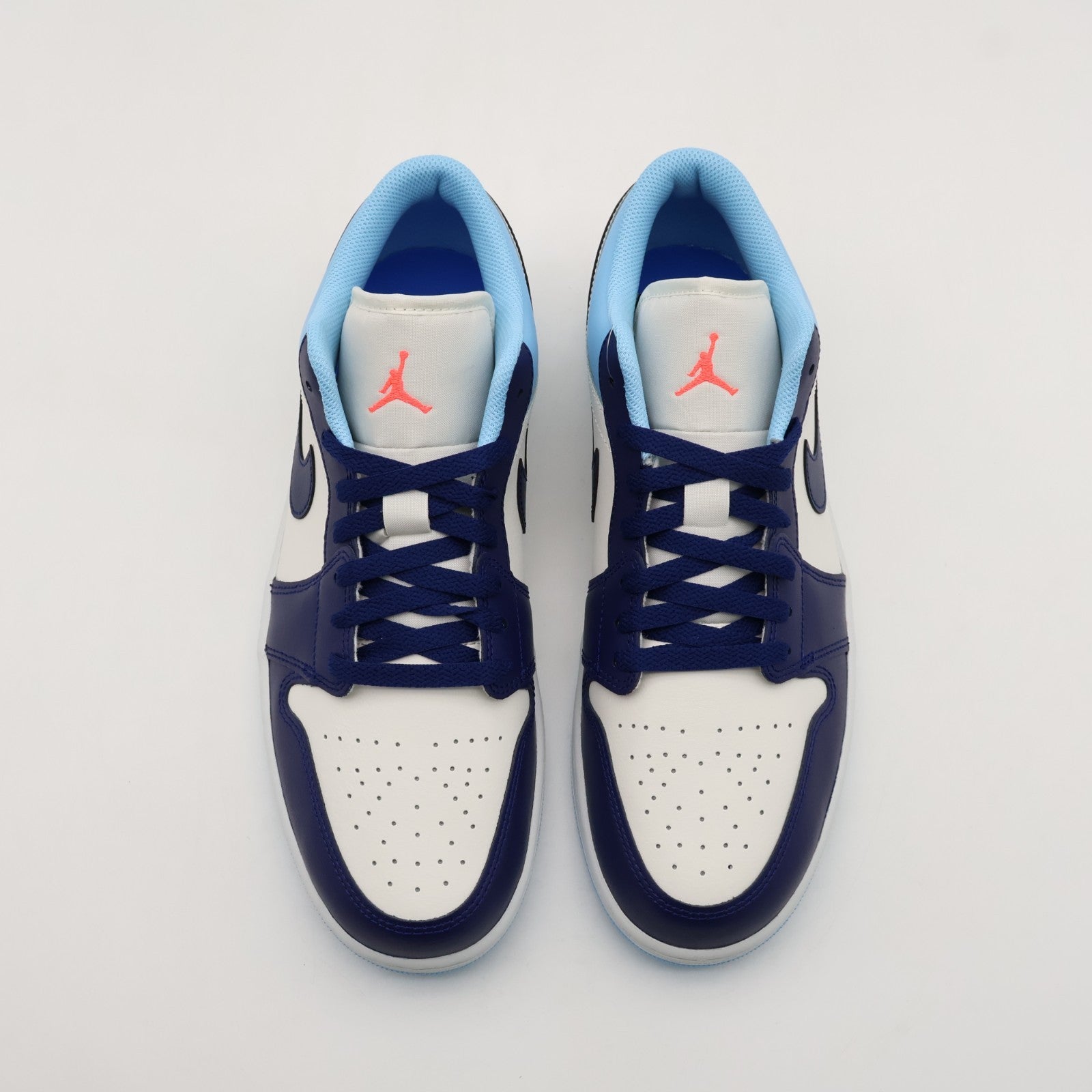 553558-149 Nike Air Jordan 1 Low Blue Chill (Men's)