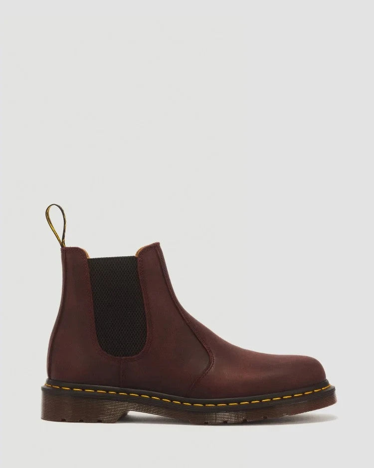 27486600 Dr.Martens 2976 Yellow Stitch Chelsea Boot "Cherry Red" (Men's)