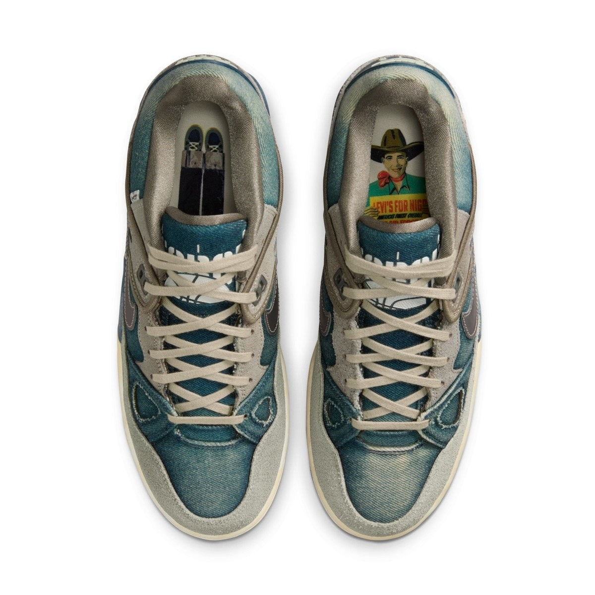 HQ0262-001 NIGOÂ® Ã Levi's Ã Nike Air Force 3 Low Olive Grey ( Men's )