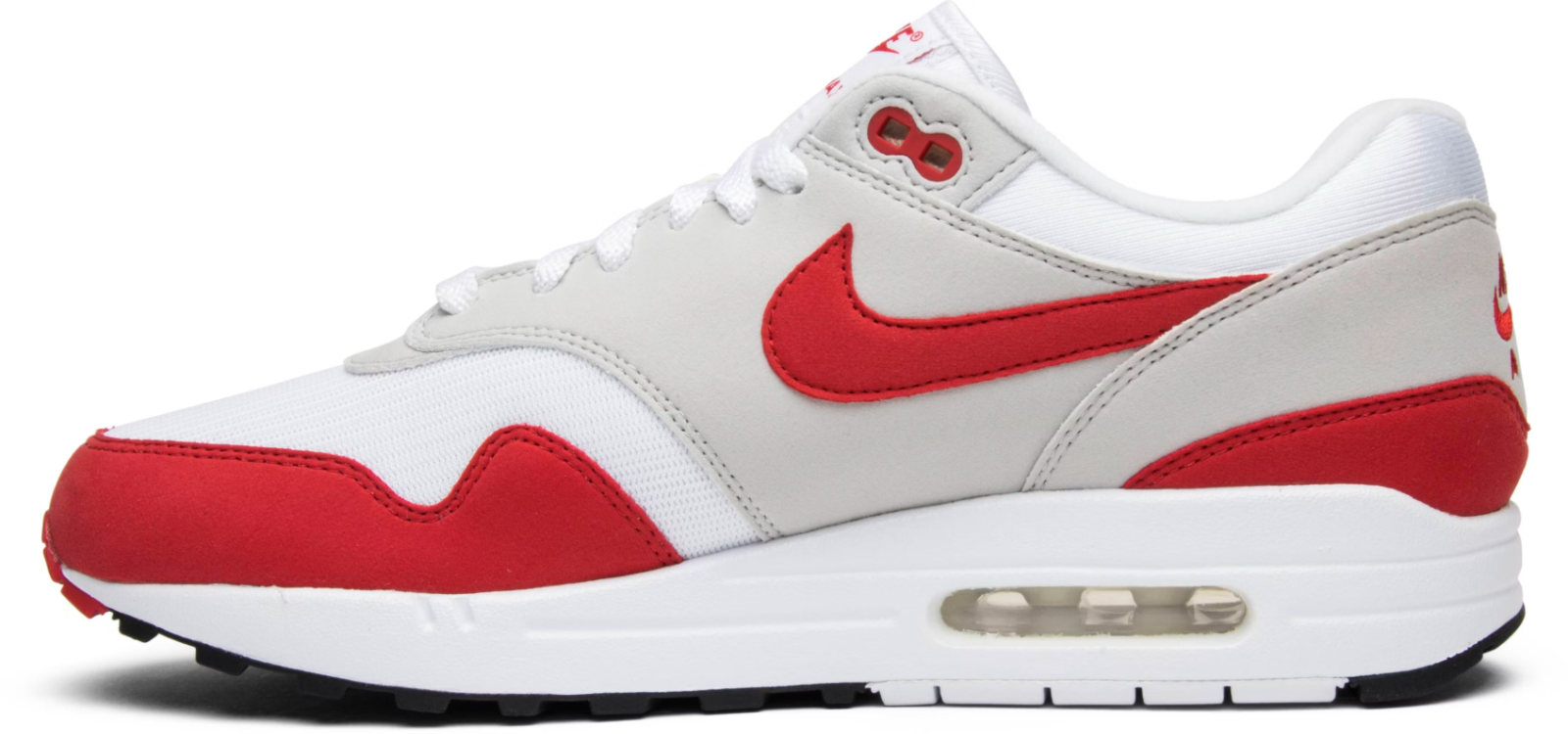 908375-100 Nike Air Max 1 "Anniversary Red" (Men's)