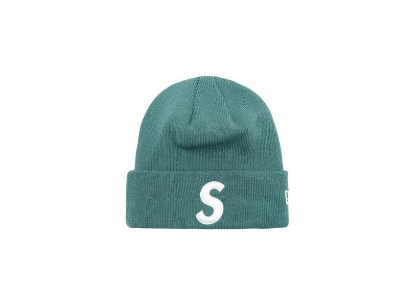 Supreme New Era S Logo Beanie Pine (24FW)