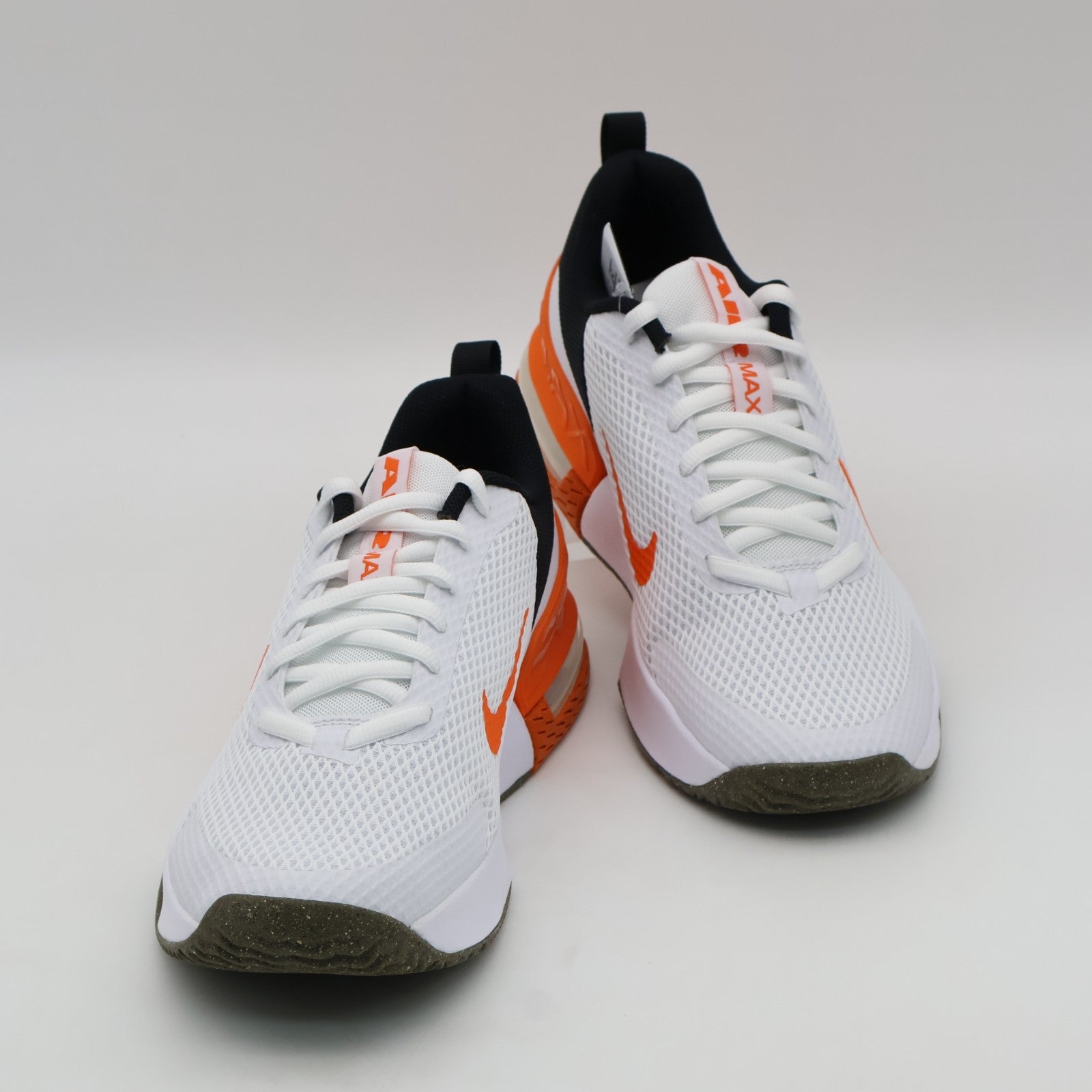 FQ1833-109 Nike Air Max Alpha Trainer 6 White Black Safety Orange (Men's)