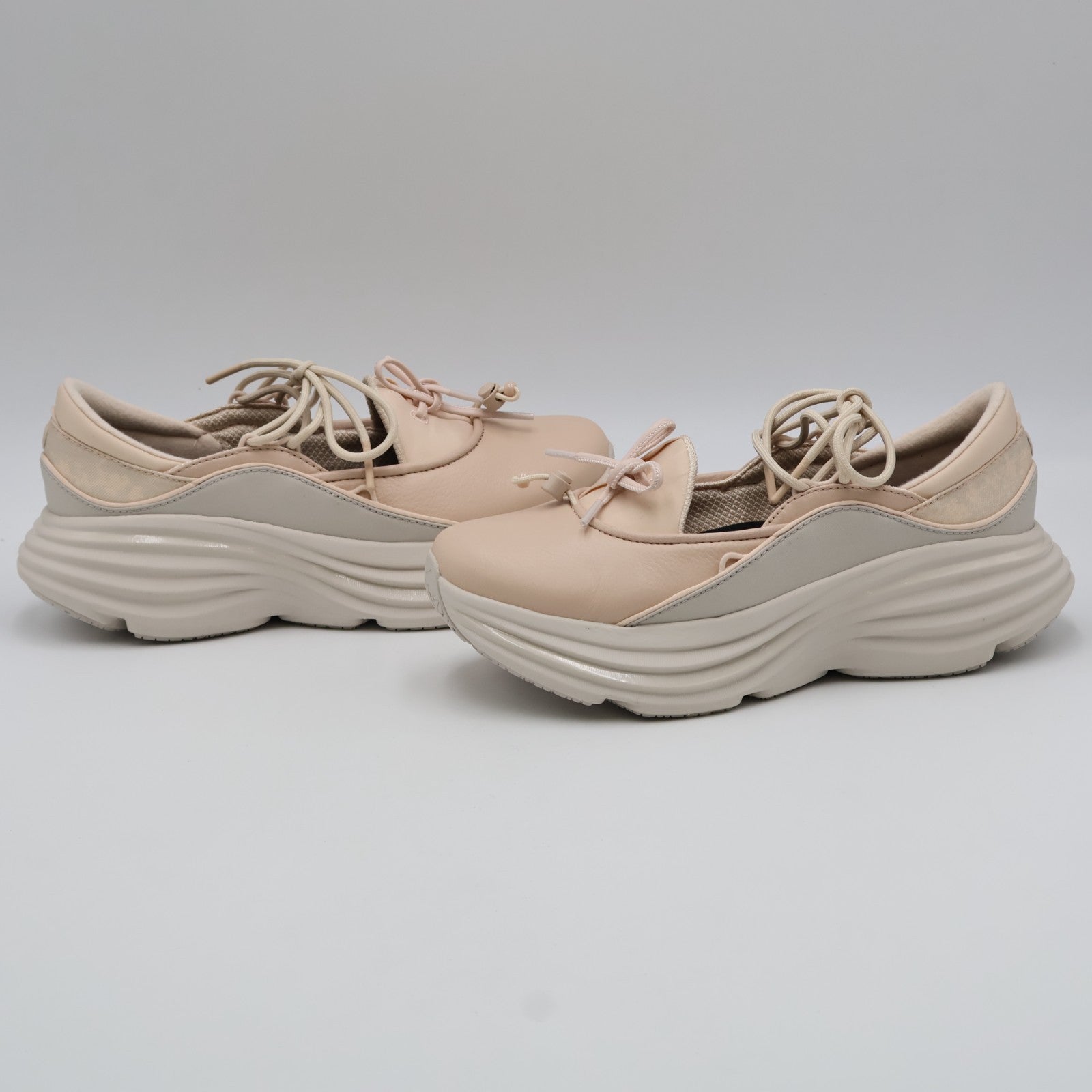 1171546-BTCC Hoka Bondi Mary Jane Beech WoodStucco (Men's)
