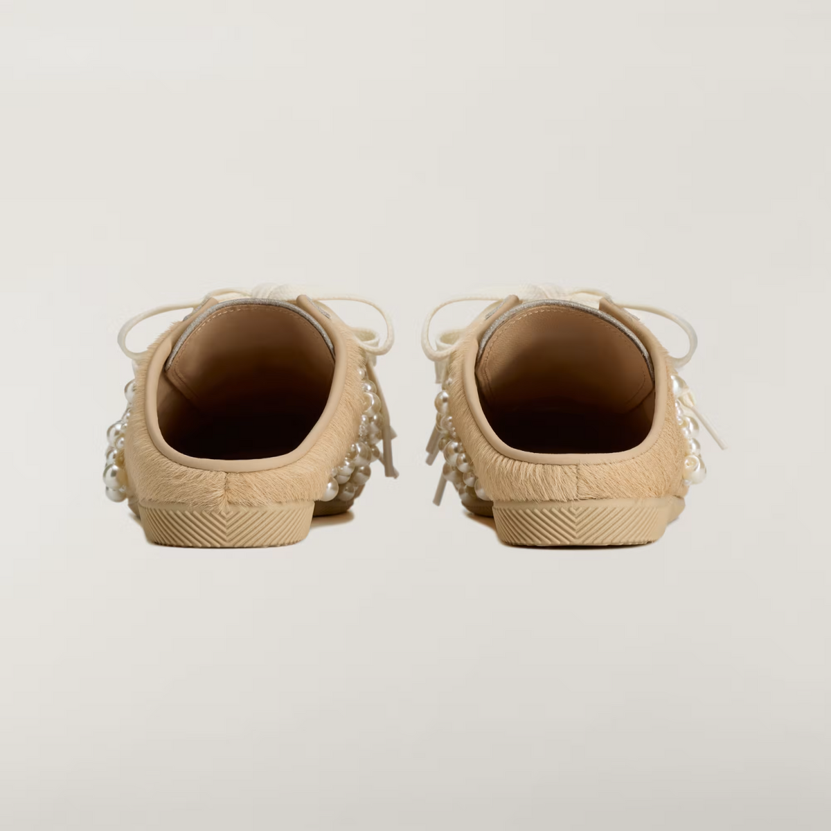 KJ5251 Simone Rocha Ã adidas Japan Slip-On Pony Hair "Beige" (Women's)