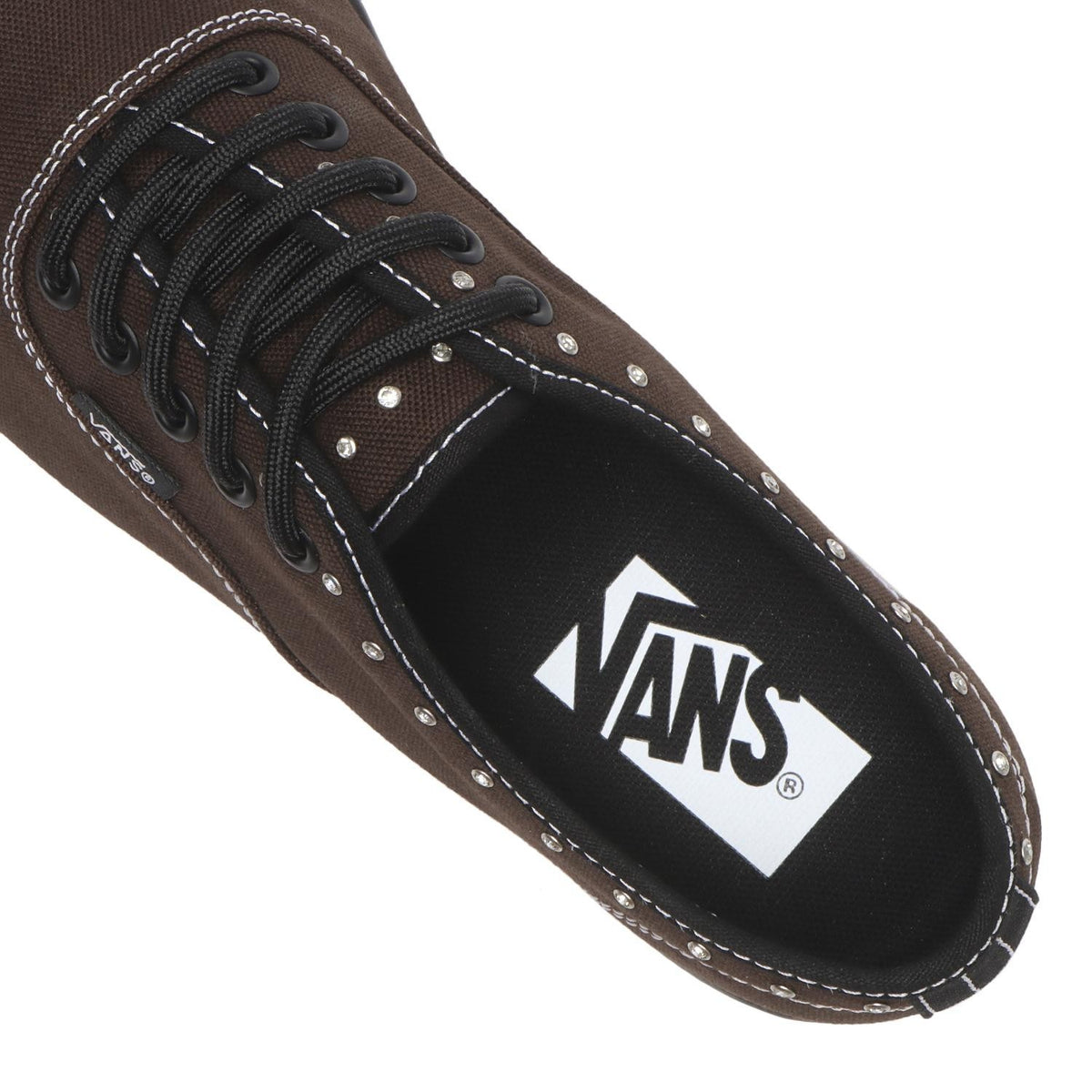 VN000EDXBLK Vans PREMIUM AUTHENTIC PRIMA "RHINESTONE BLACK"