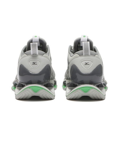 D1GA261303 Mizuno Wave Prophecy 13.2 Grey Light Grey Light Green (Men's)