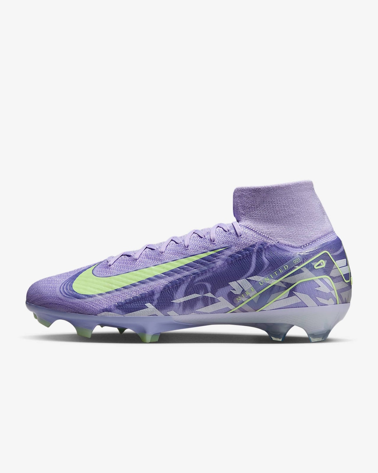 HF1603-500 Nike United Mercurial Superfly 10 Elite Purple Agate Barely (Men's)