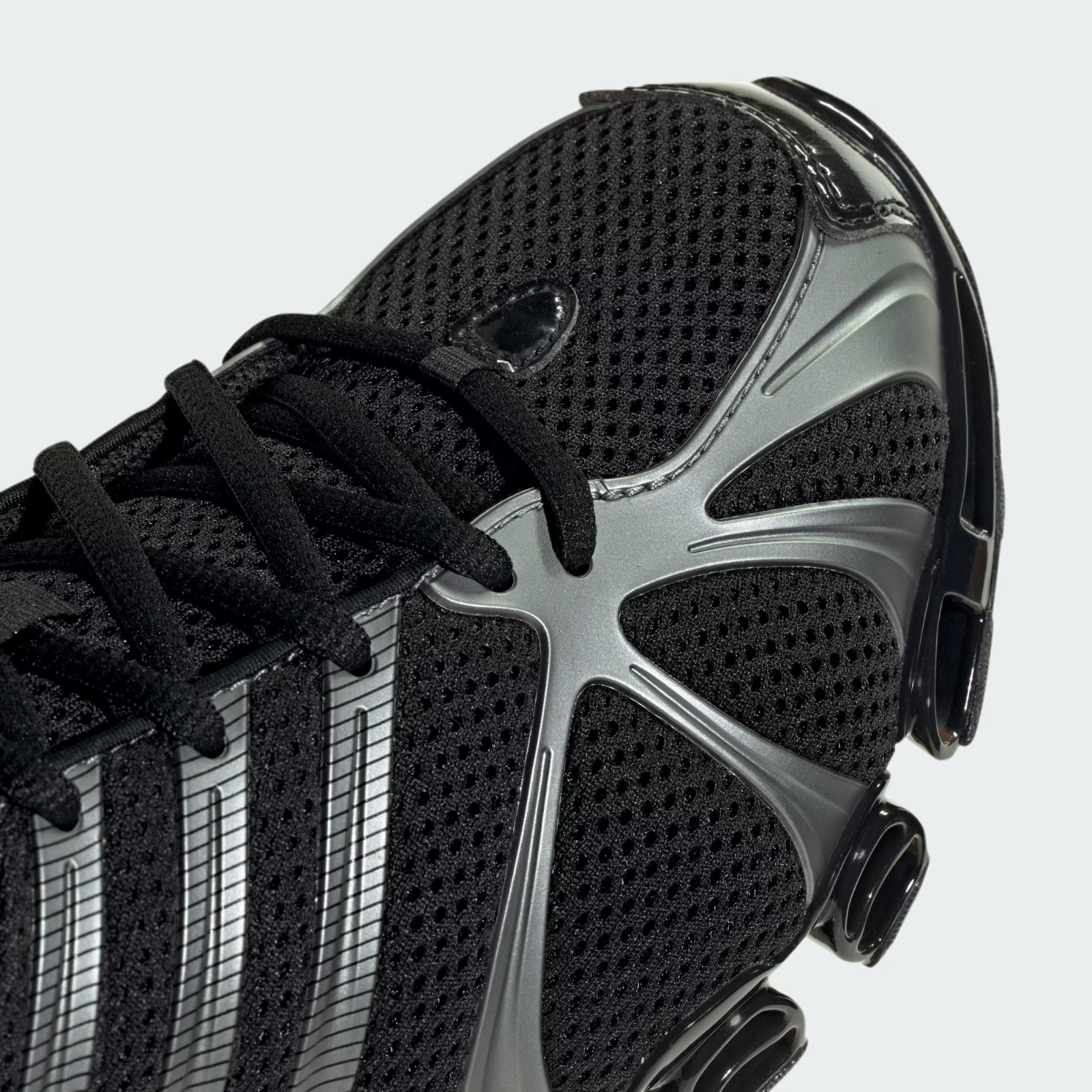 JQ0553 adidas Mega Ghostride Core Black Iron Metallic (Women's)