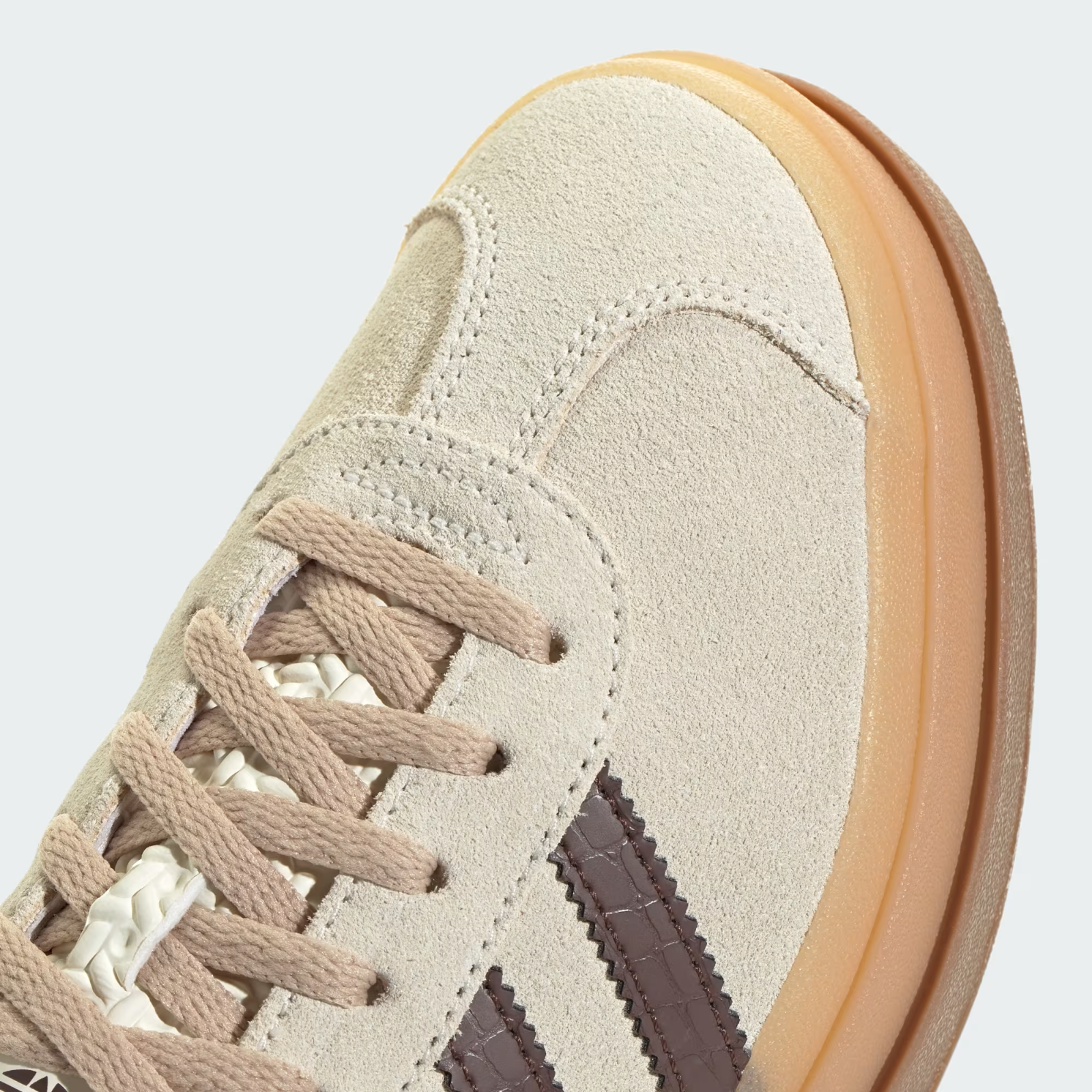 JR7522 adidas Originals Gazelle Bold Cream White Auburn Gum M2 (Men's)