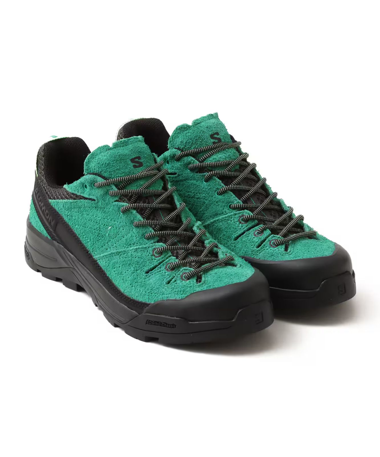 L47876400 Salomon X-ALP Suede Black Parakeet Patina Green (Men's)