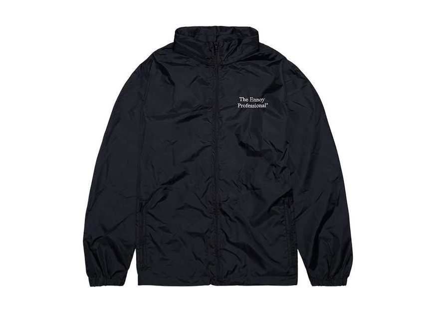 ENNOY Packable Nylon Jacket Black