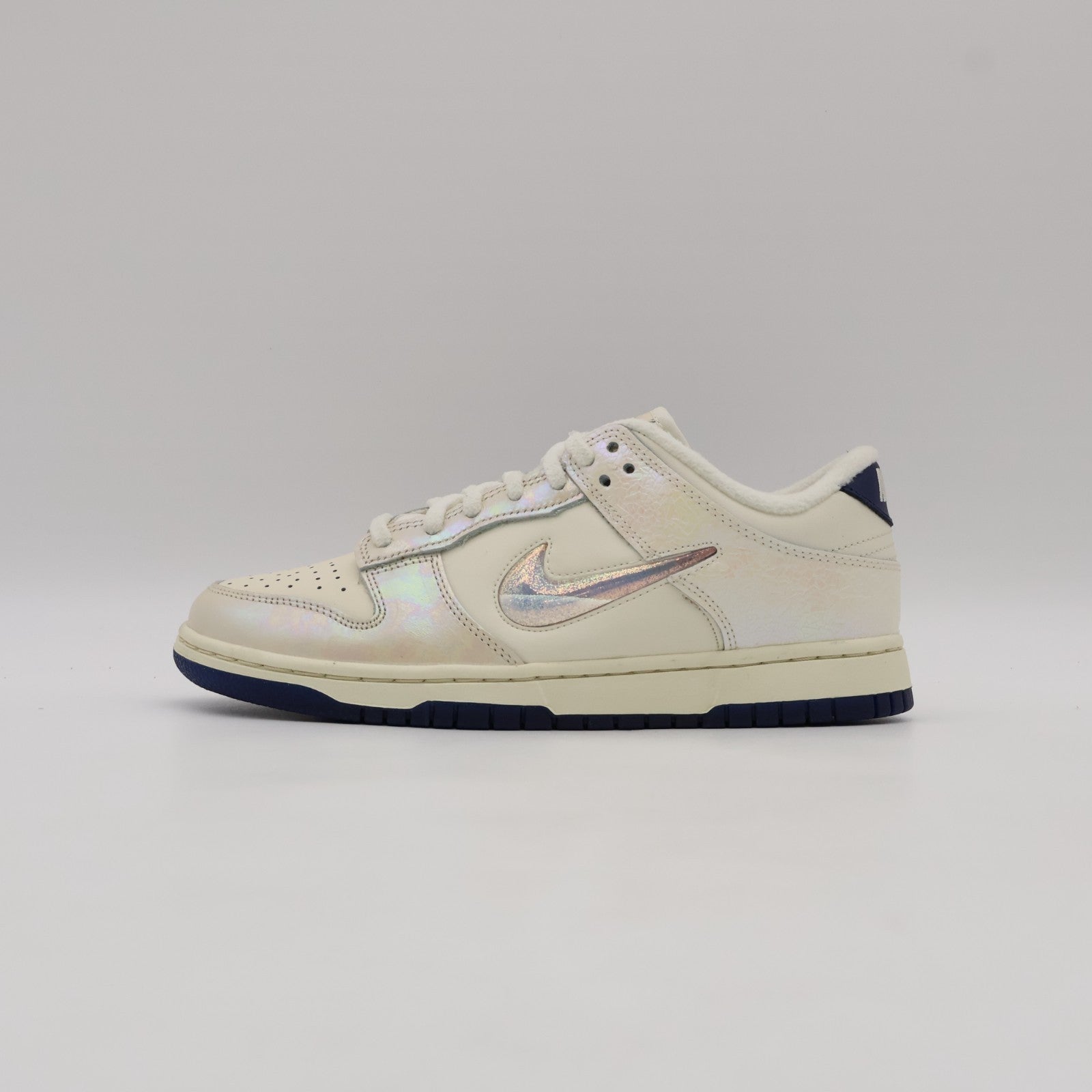 IM6571-027 Nike Dunk Low Mini Swoosh Soft Pearl (Women's)