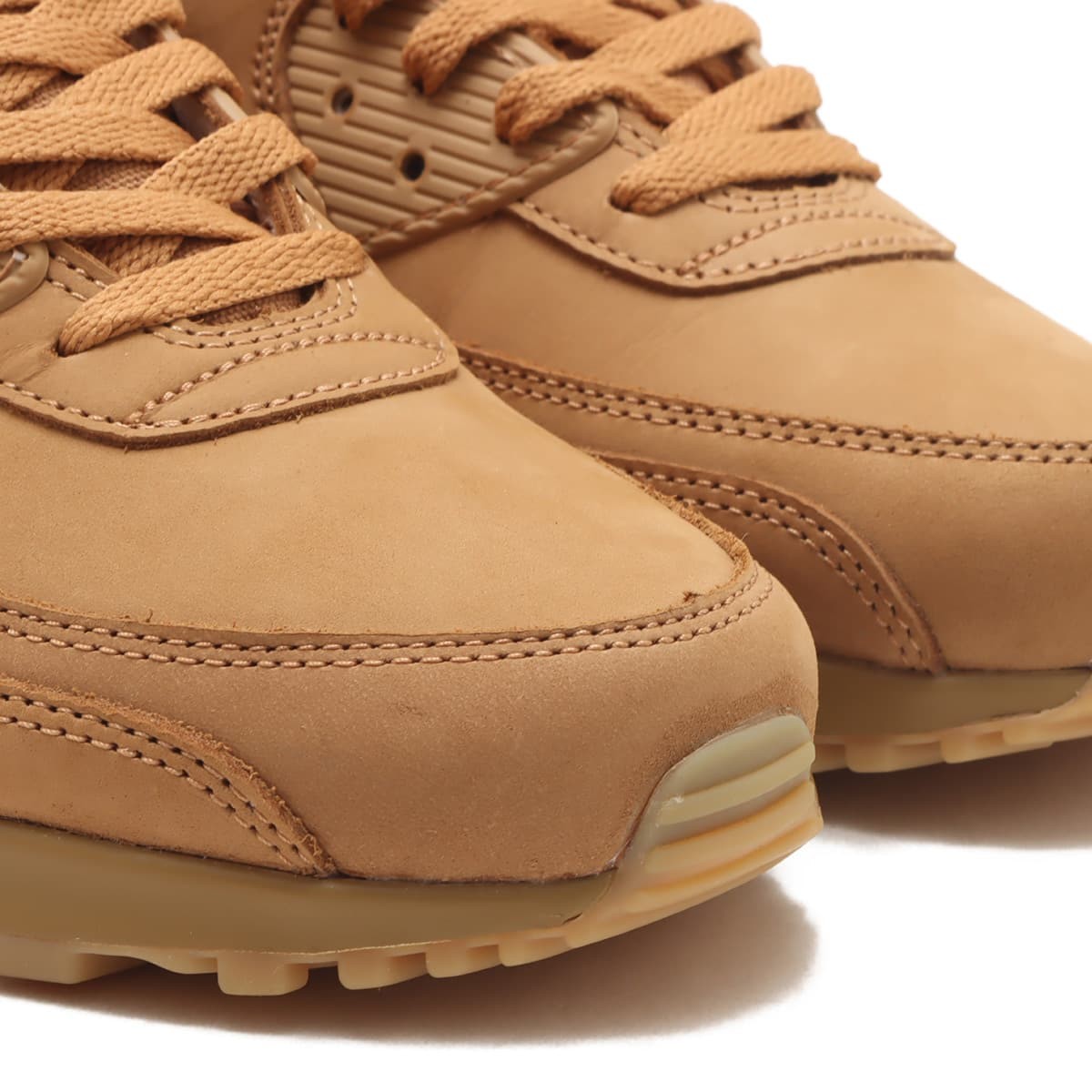 FZ5102-299 Nike Air Max 90 PRM FlaxGum Light BrownWheat (Men's)