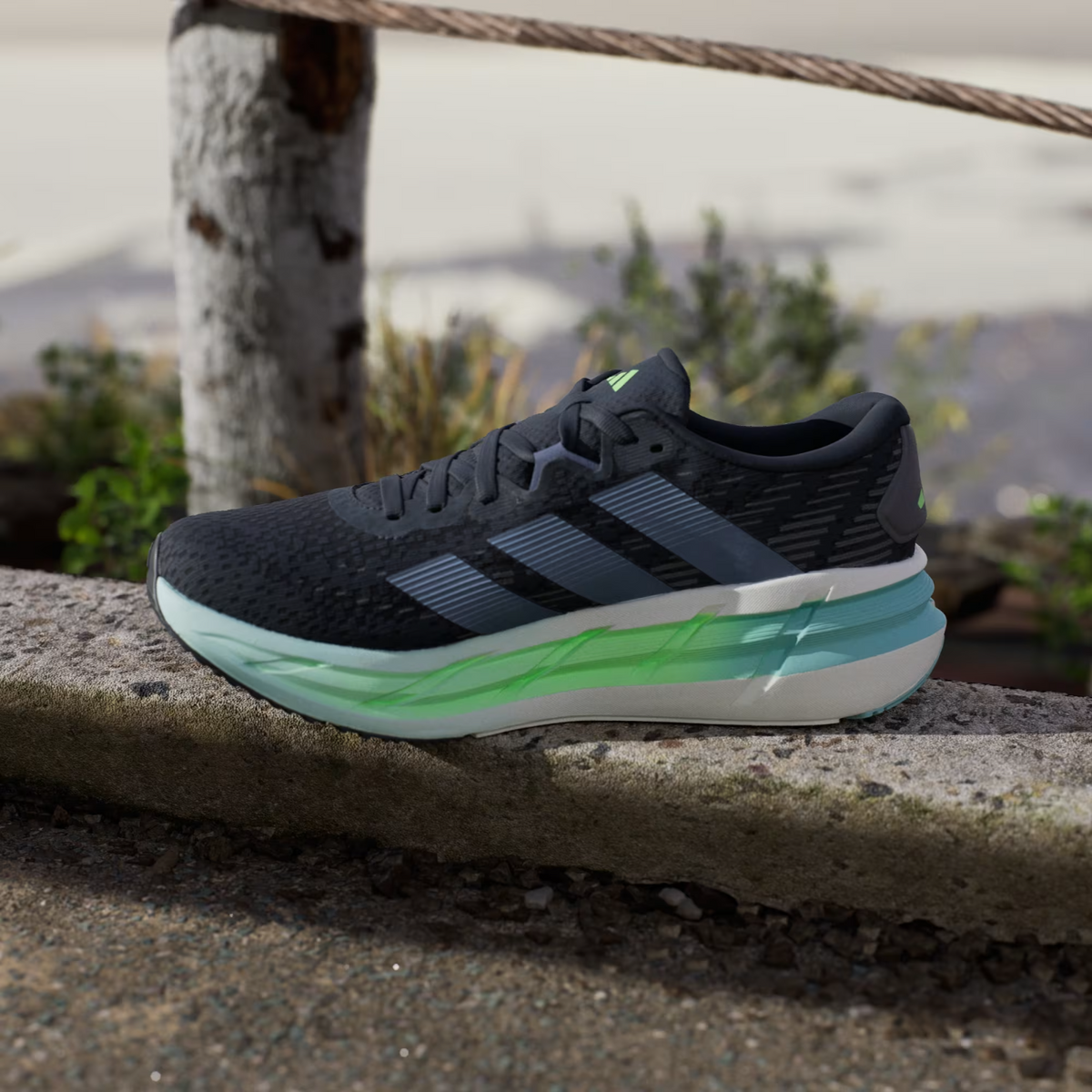 JR0310 adidas Adistar 4 Aurora Ink/Preloved Ink/Lime Burst (Men's)
