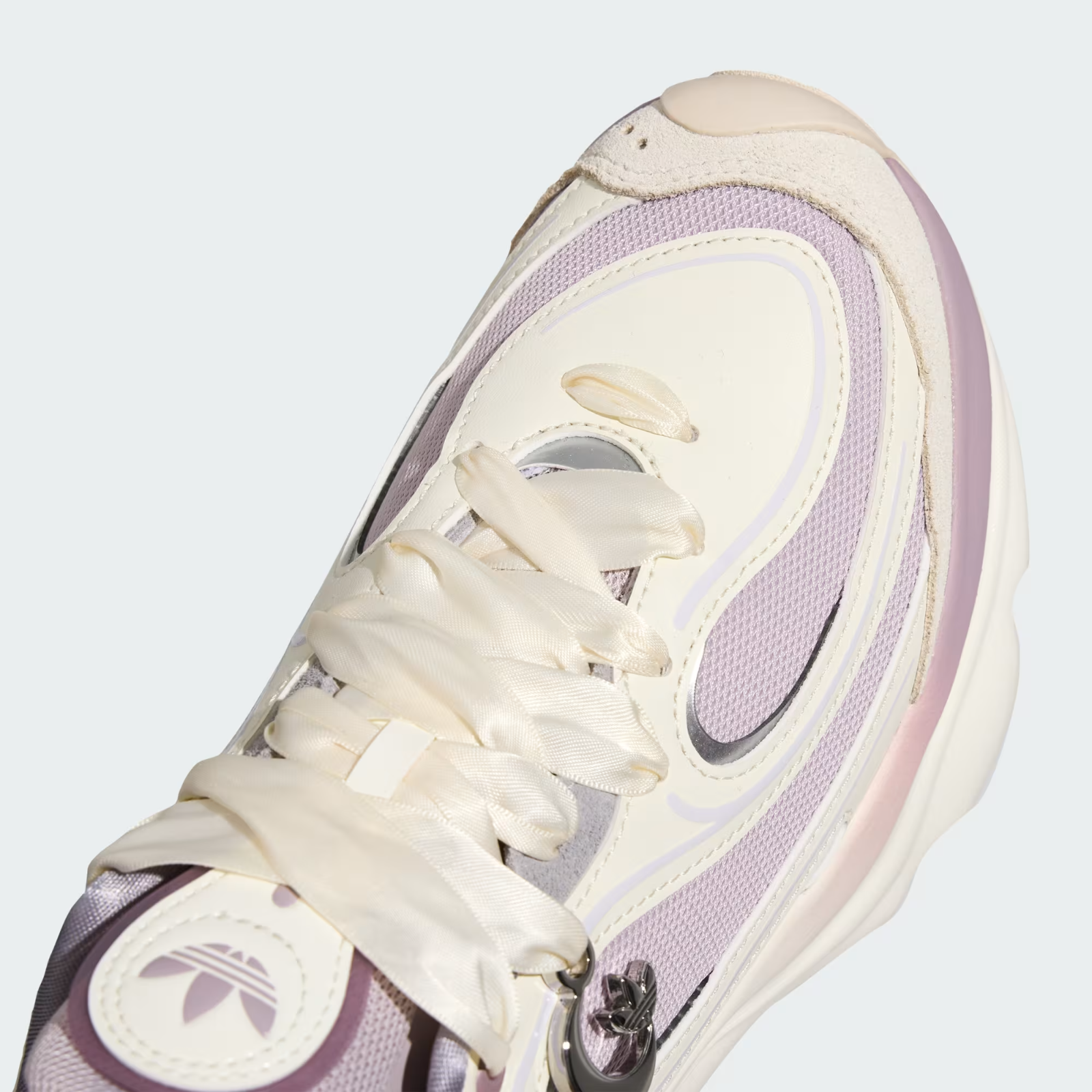 LA3791 Adidas Ozvenuz "Core White/Crystal Sky" (Women's)