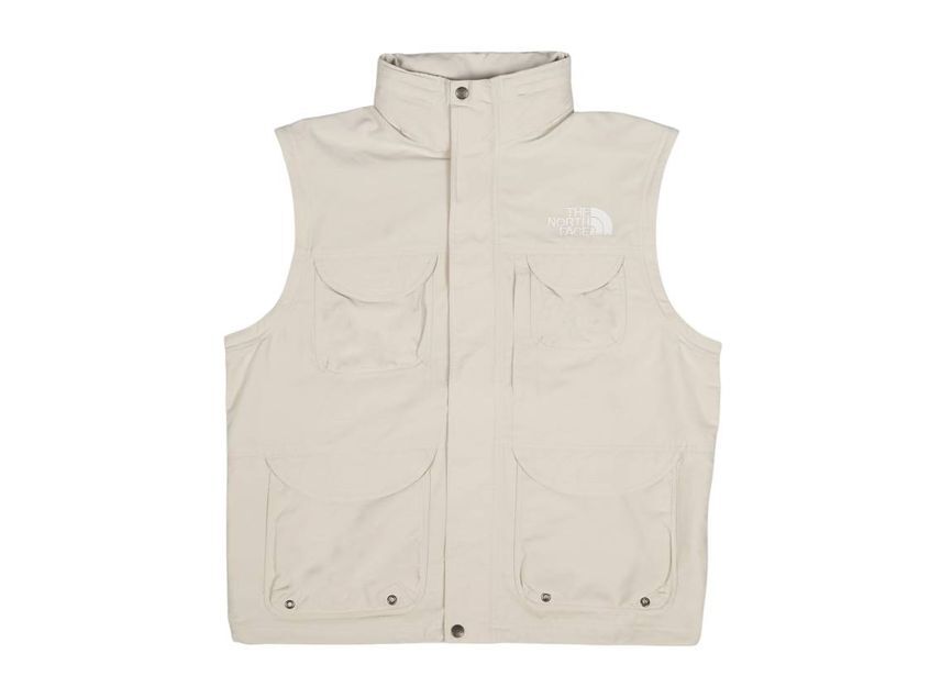 Supreme The North Face Trekking Convertible Jacket Moonlight Ivory