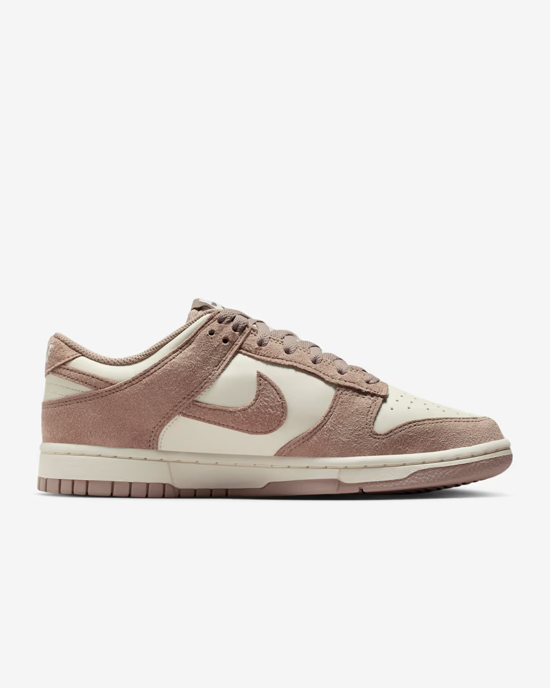 IB4417-105 Nike Dunk Low Malt Gold Mini Swoosh (Women's)