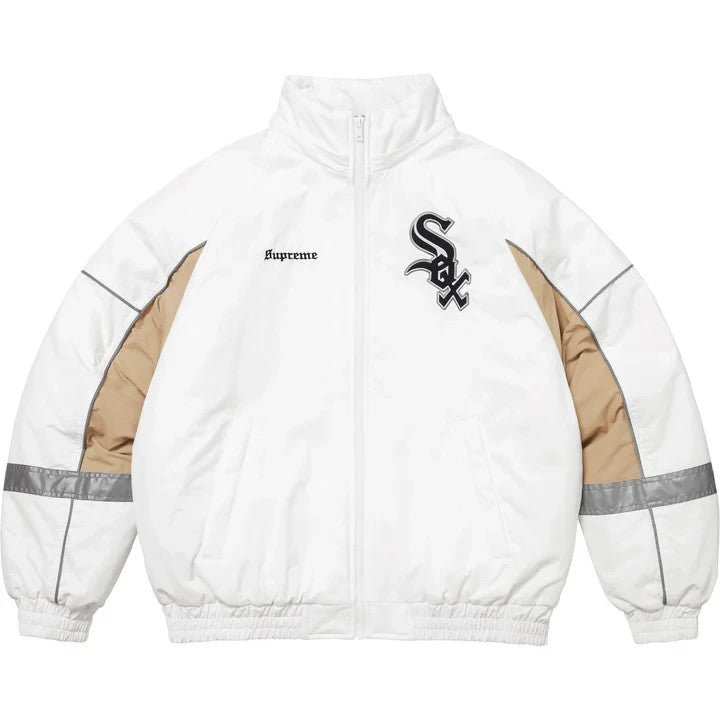 Supreme Chicago White Sox Stadium Jacket White
