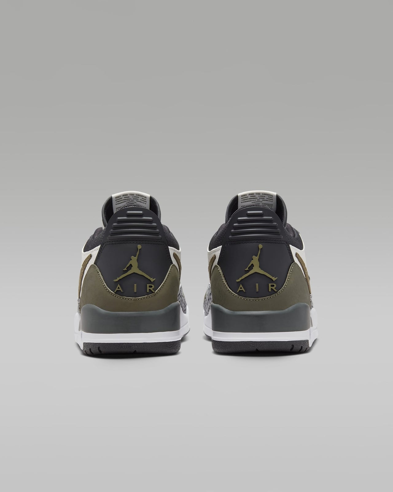CD7069-120 Nike Air Jordan Legacy 312 Low Sail Black Wolf Gray Medium (Men's)