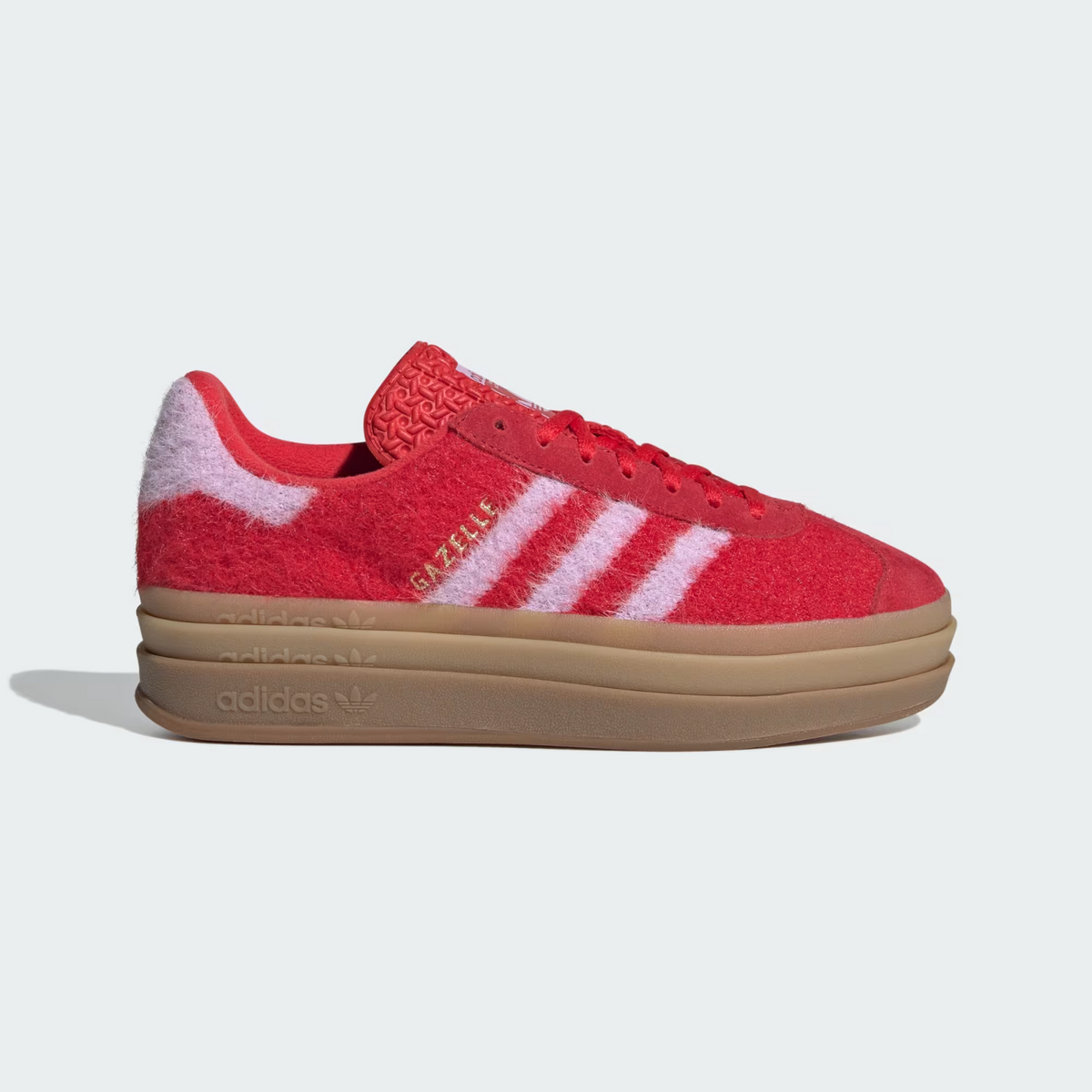 JS3905 adidas Originals Gazelle Bold Better Scarlet Bliss Lilac Gold (Women's)